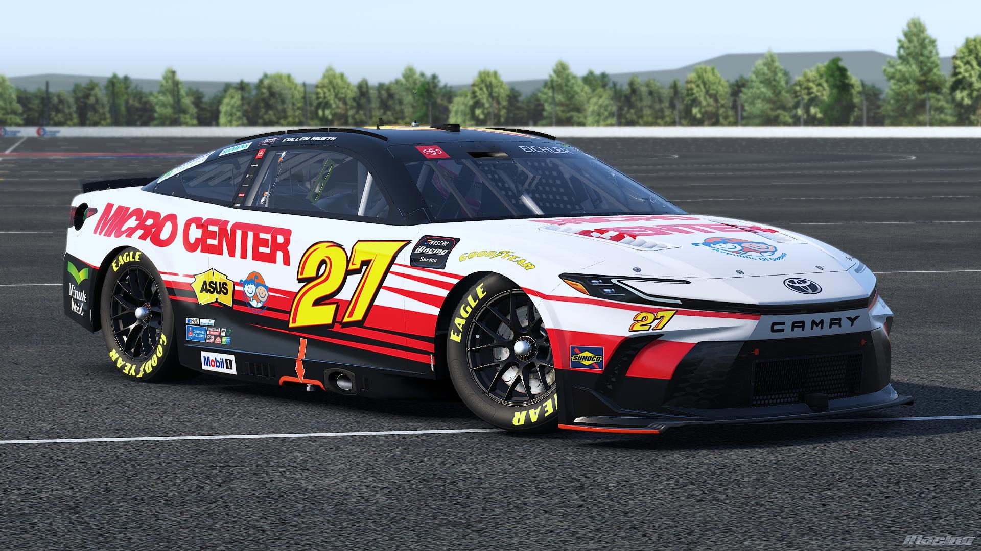 Preview of Cullen Mueth 2026 Micro Center Greg Biffle Tribute Toyota Camry by Caleb Eichler