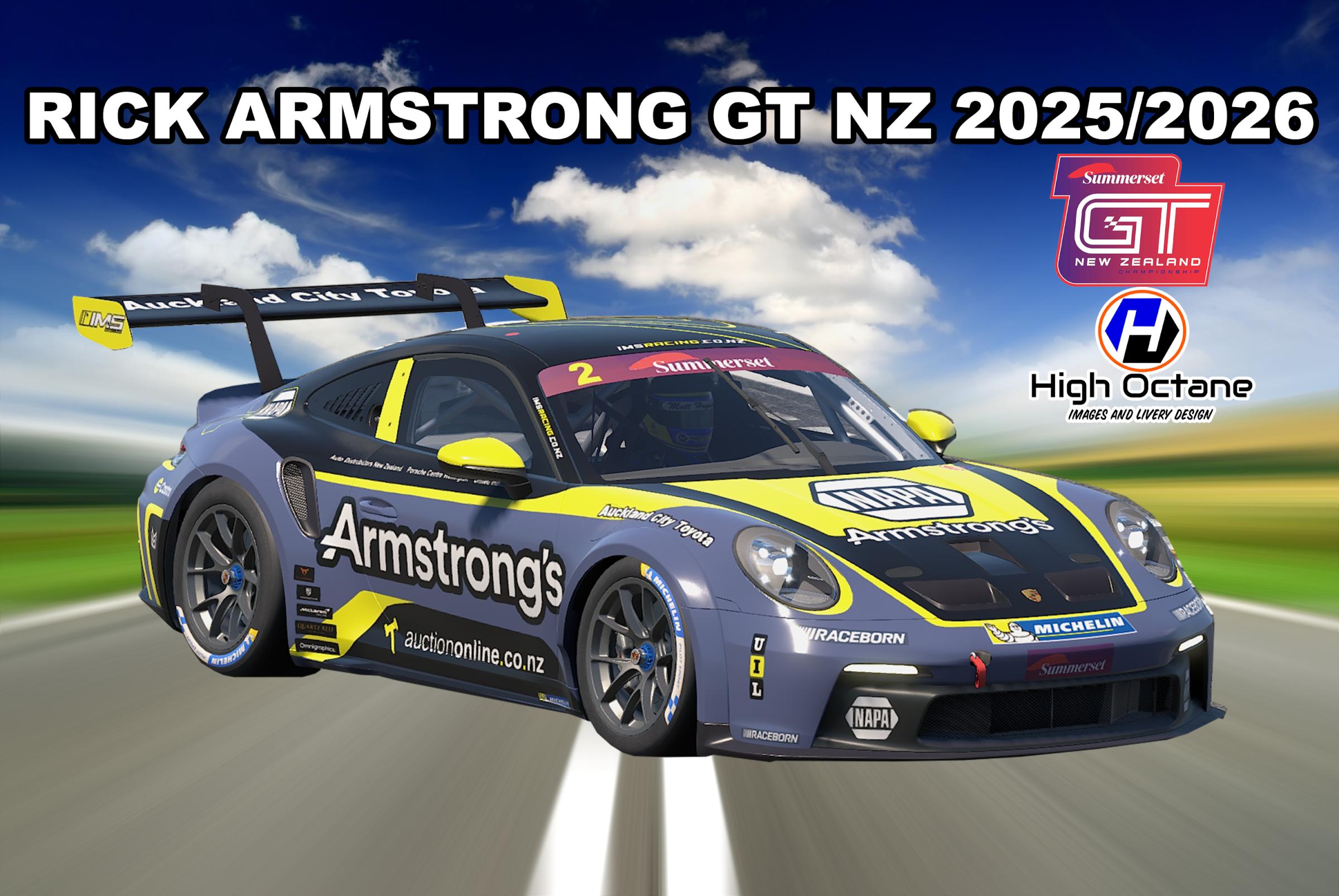 Preview of Rick Armstrong 2025/26 GT NZ Championship by Matt Heywood
