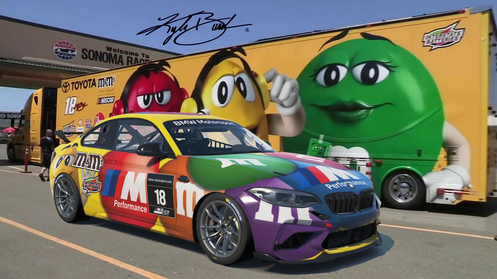 Preview of BMW M2 CS M&Ms by Don Craig