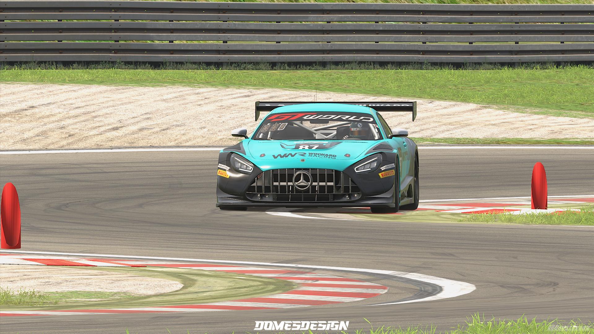 Preview of Winward Racing Mercedes AMG GT3 EVO #87 by Dominic Strelow