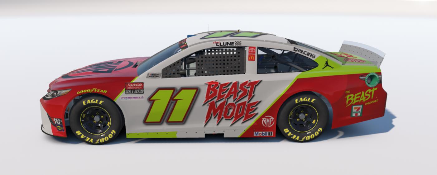 Preview of Gary Clune #11 Beast Mode Performance Gen6 Toyota Camry by Johnathan Smith3