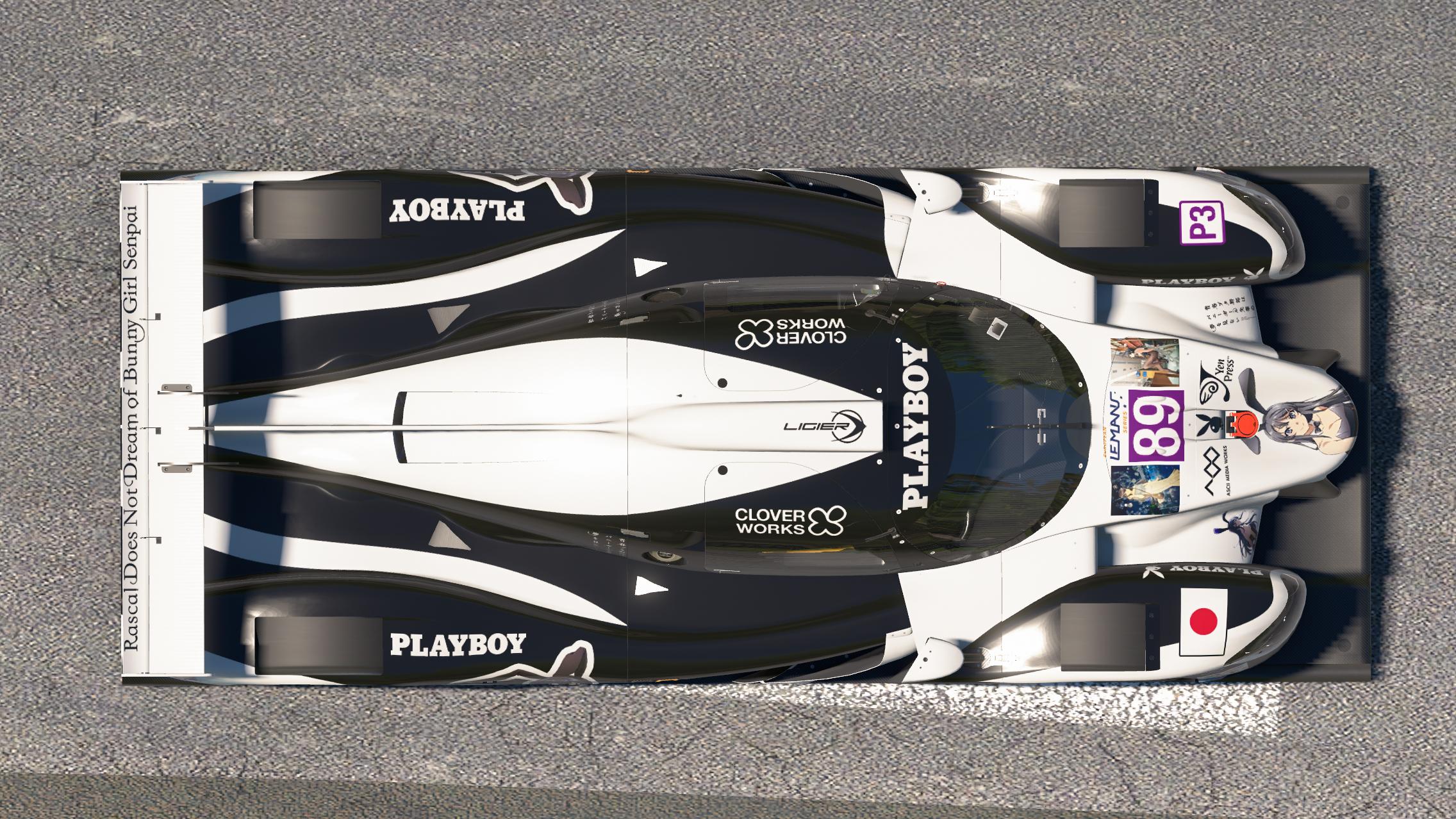 Preview of Mai Sakurajima Playboy Ligier JS P320 by Jasper De Jong