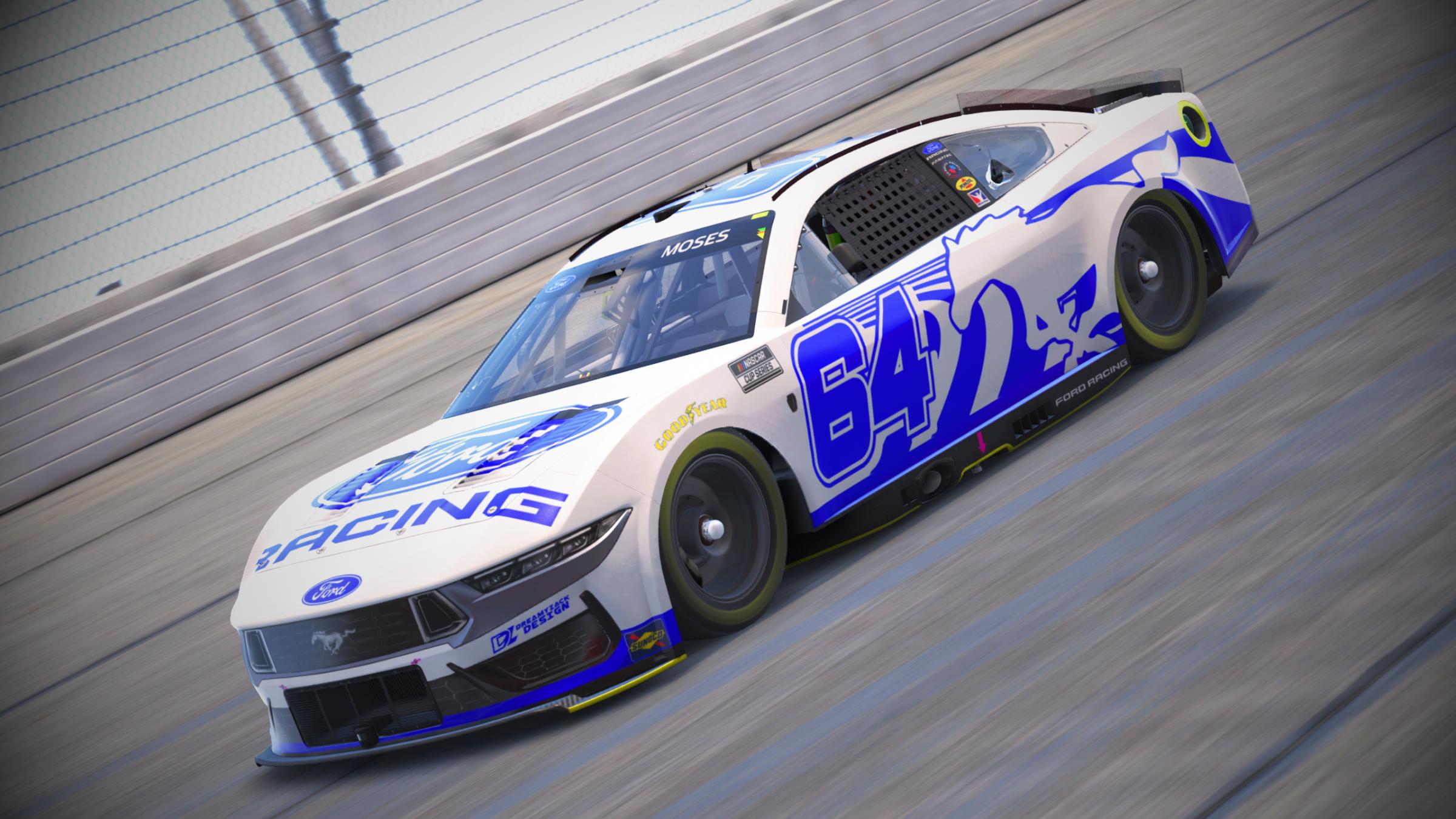 Preview of #64 Ford Racing White by Zack Moses