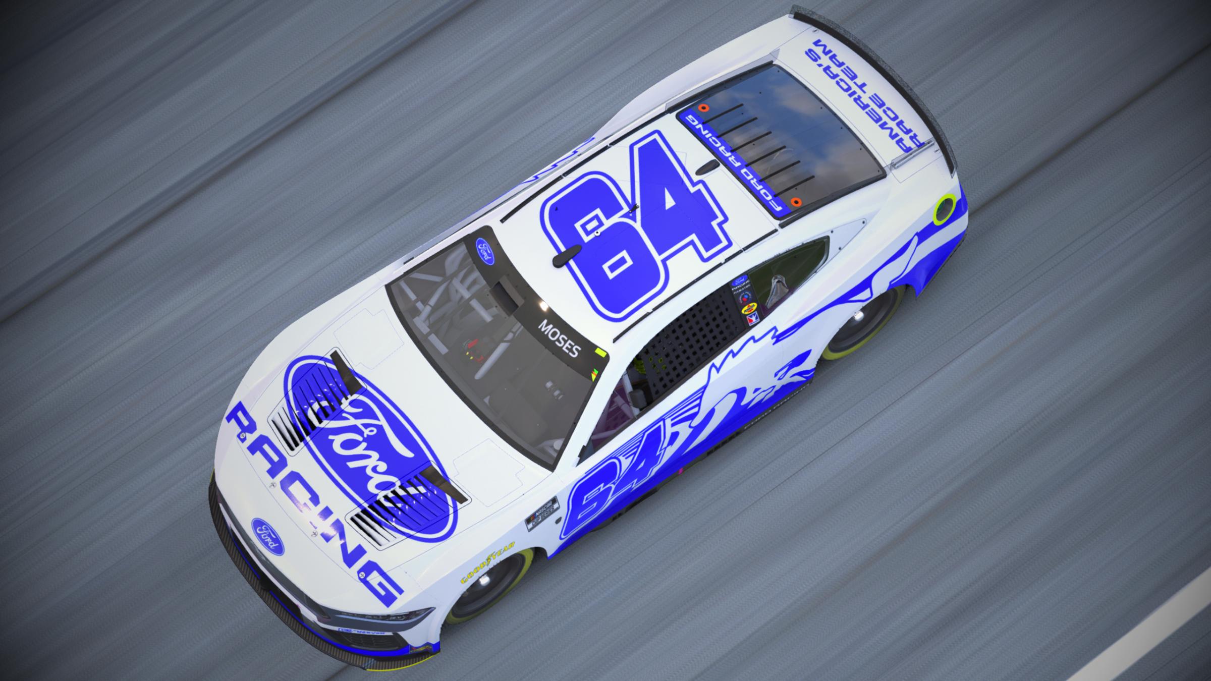 Preview of #64 Ford Racing White by Zack Moses