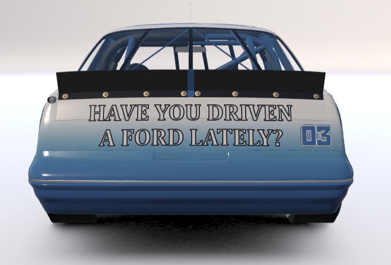 Preview of #03 Ford Motorsport Thunderbird by Keith Batson
