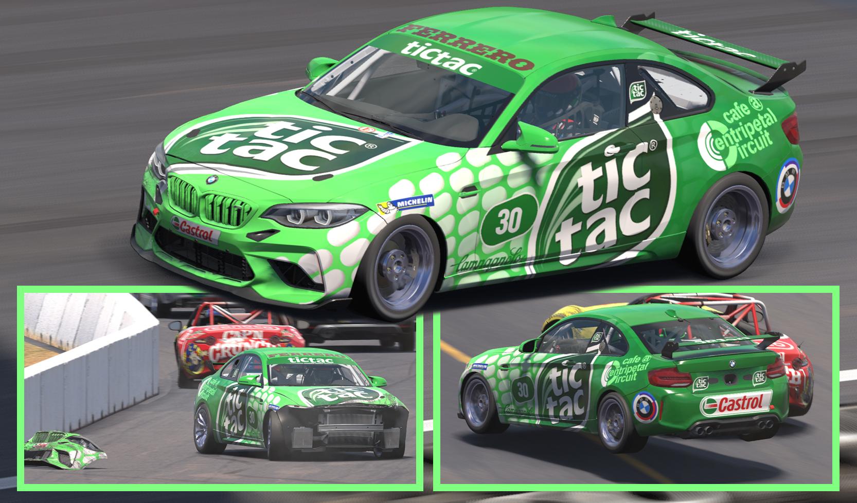 Preview of BMW M2 CSR Tic Tac by Clyde Coman