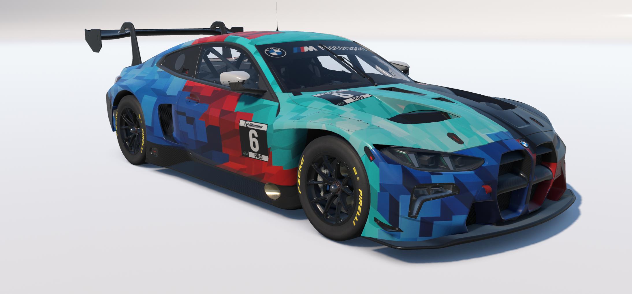 Preview of BMW M4 GT3 EVO Factory Paint - logo & sponsor free by Keith Archer