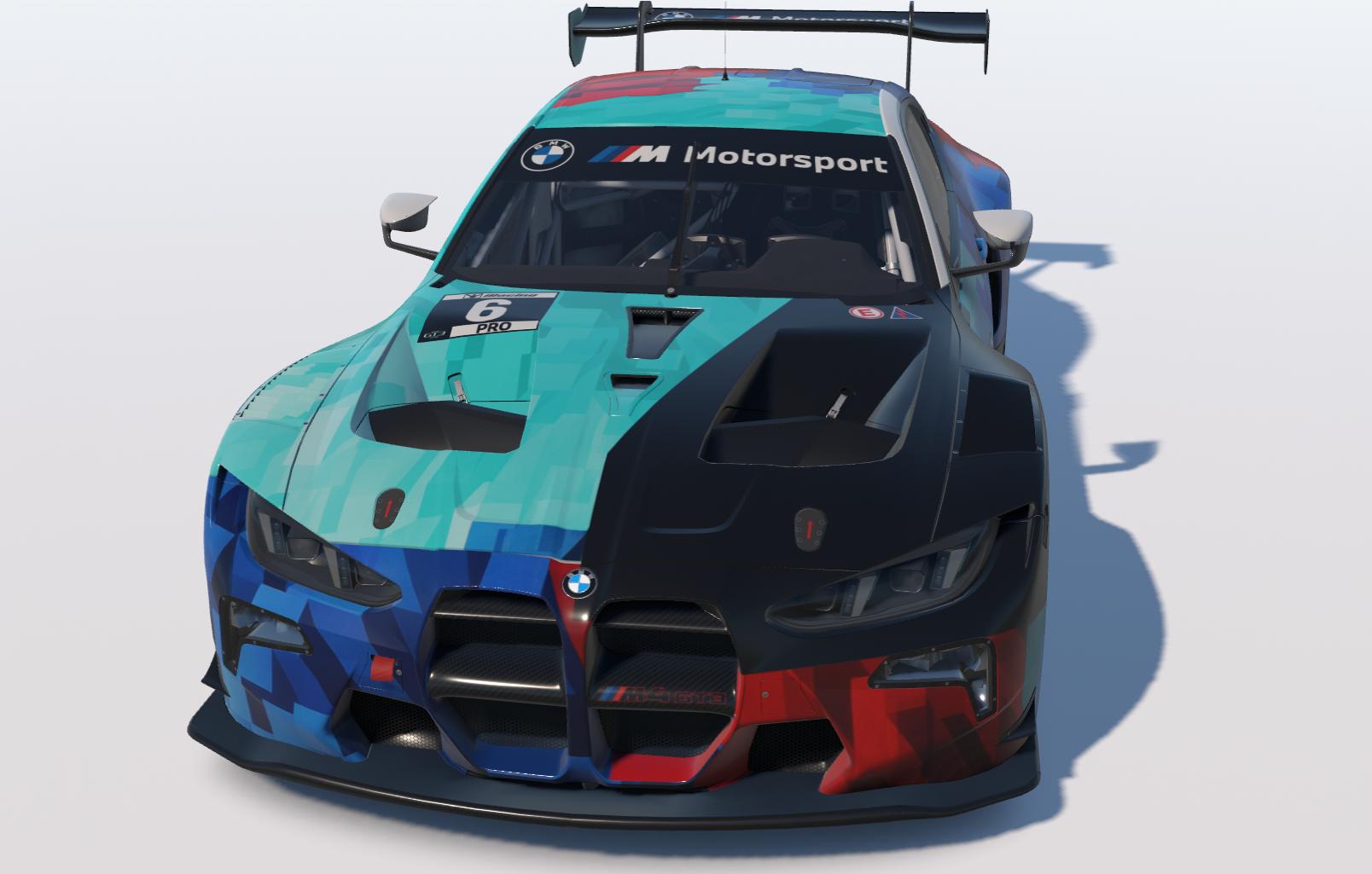 Preview of BMW M4 GT3 EVO Factory Paint - logo & sponsor free by Keith Archer
