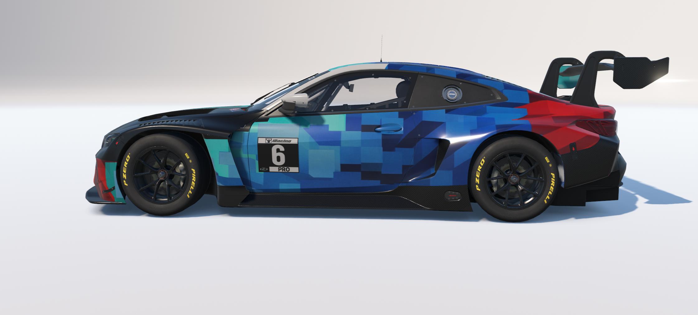 Preview of BMW M4 GT3 EVO Factory Paint - logo & sponsor free by Keith Archer