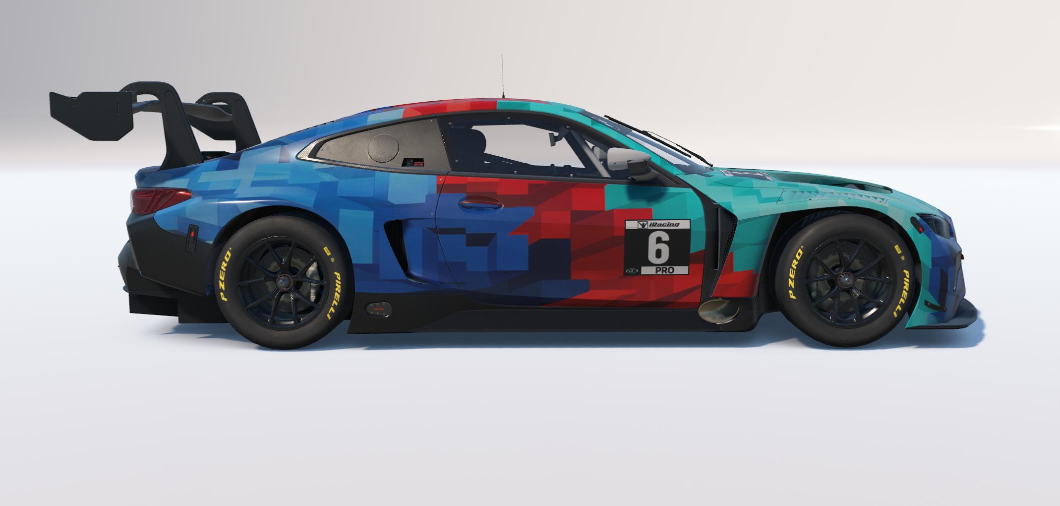 Preview of BMW M4 GT3 EVO Factory Paint - logo & sponsor free by Keith Archer