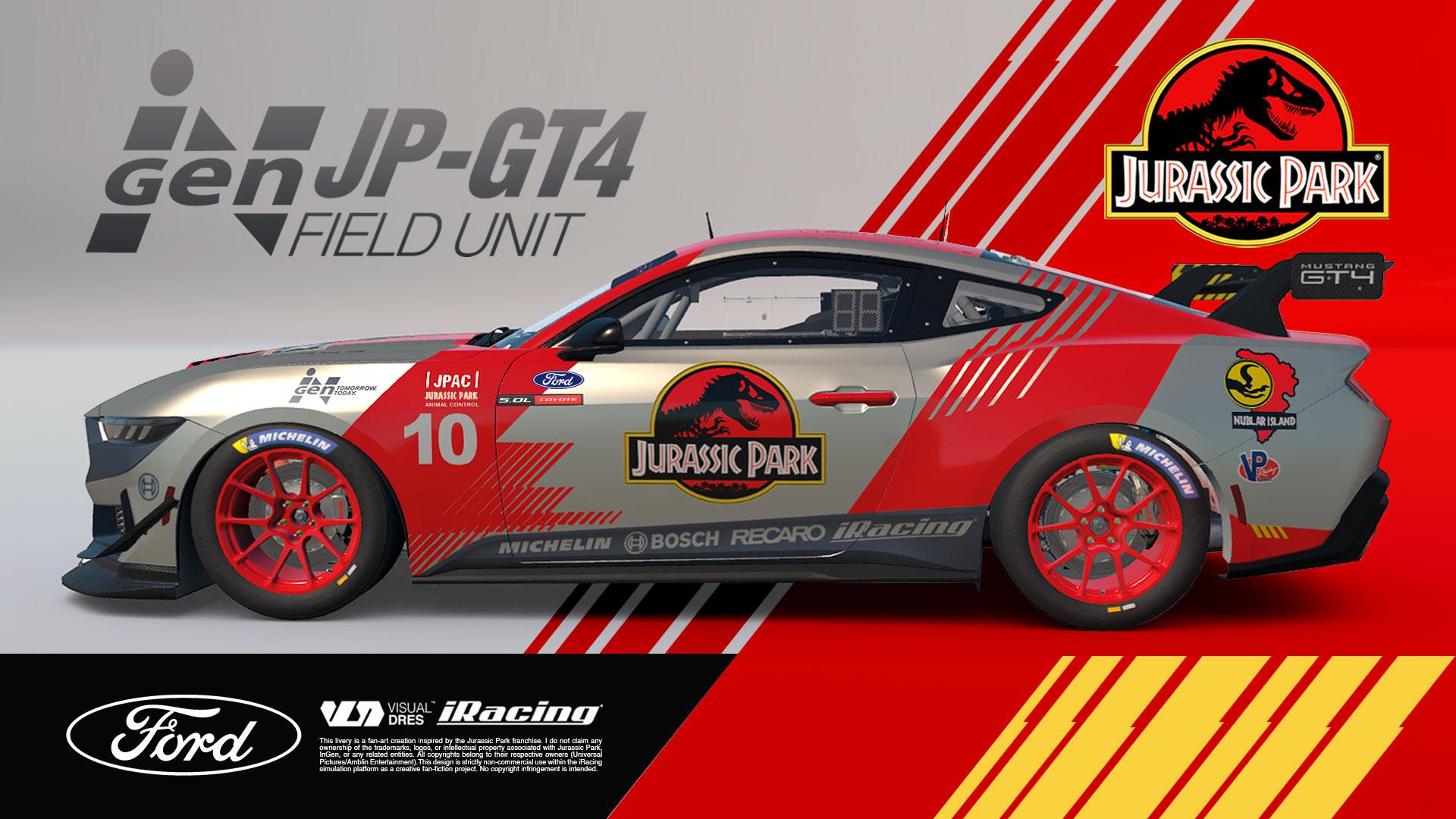 Preview of JP-GT4 InGen Field Unit by Andres Carrero