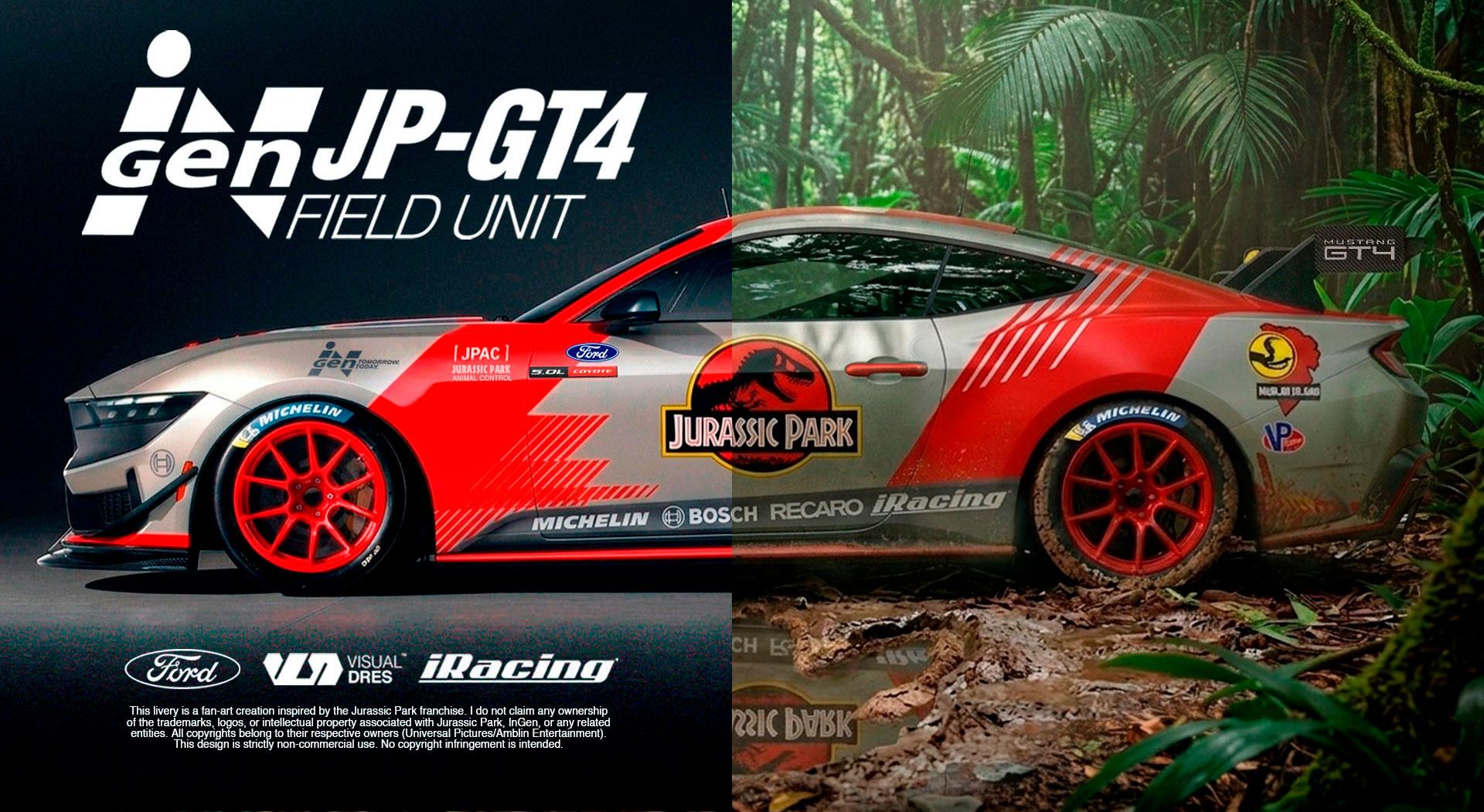Preview of JP-GT4 InGen Field Unit by Andres Carrero