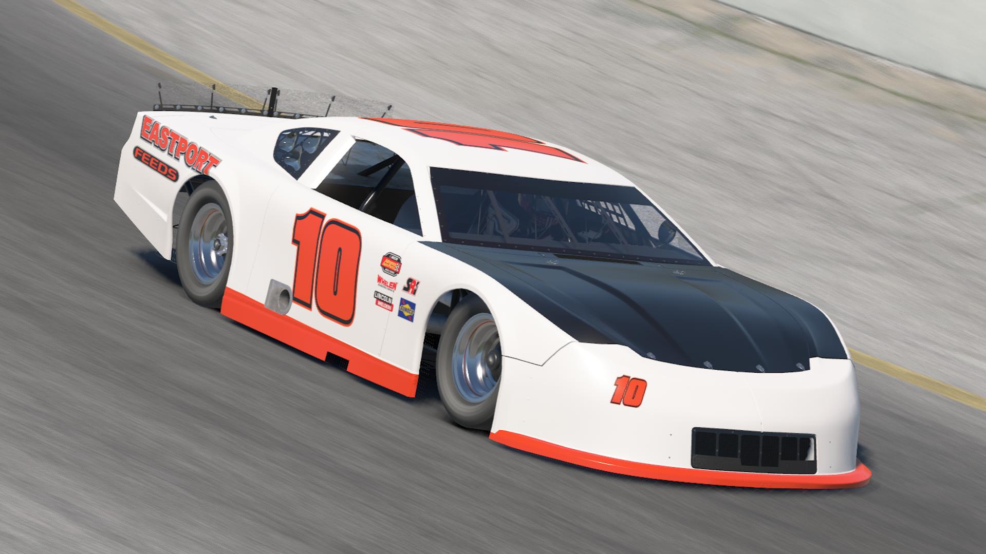Preview of Jeremey McDermott 2025 Riverhead Raceway Late Model (Sim Stamped) by Chase Hummel