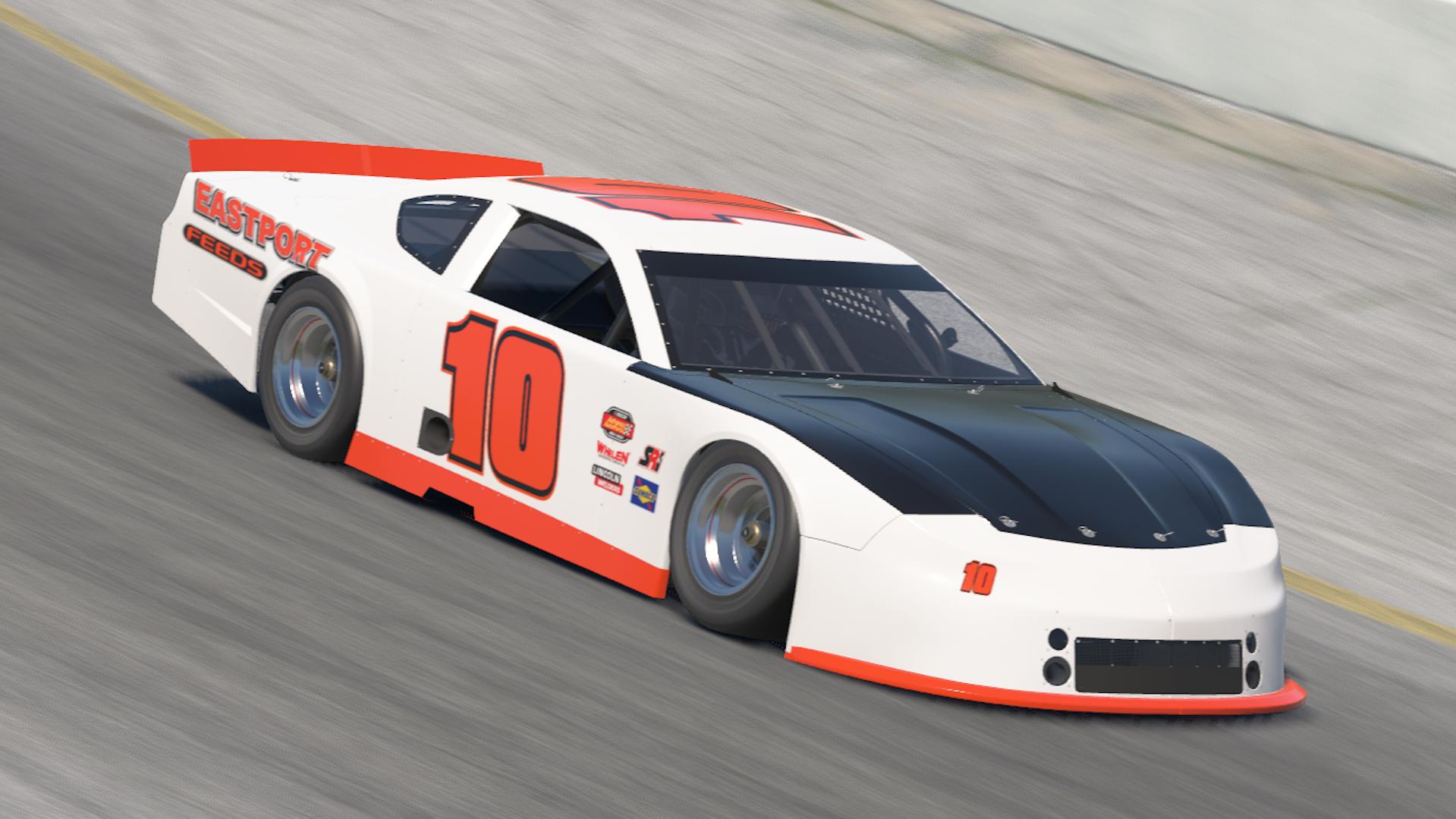 Preview of Jeremey McDermott 2025 Riverhead Raceway Late Model (Sim Stamped) by Chase Hummel