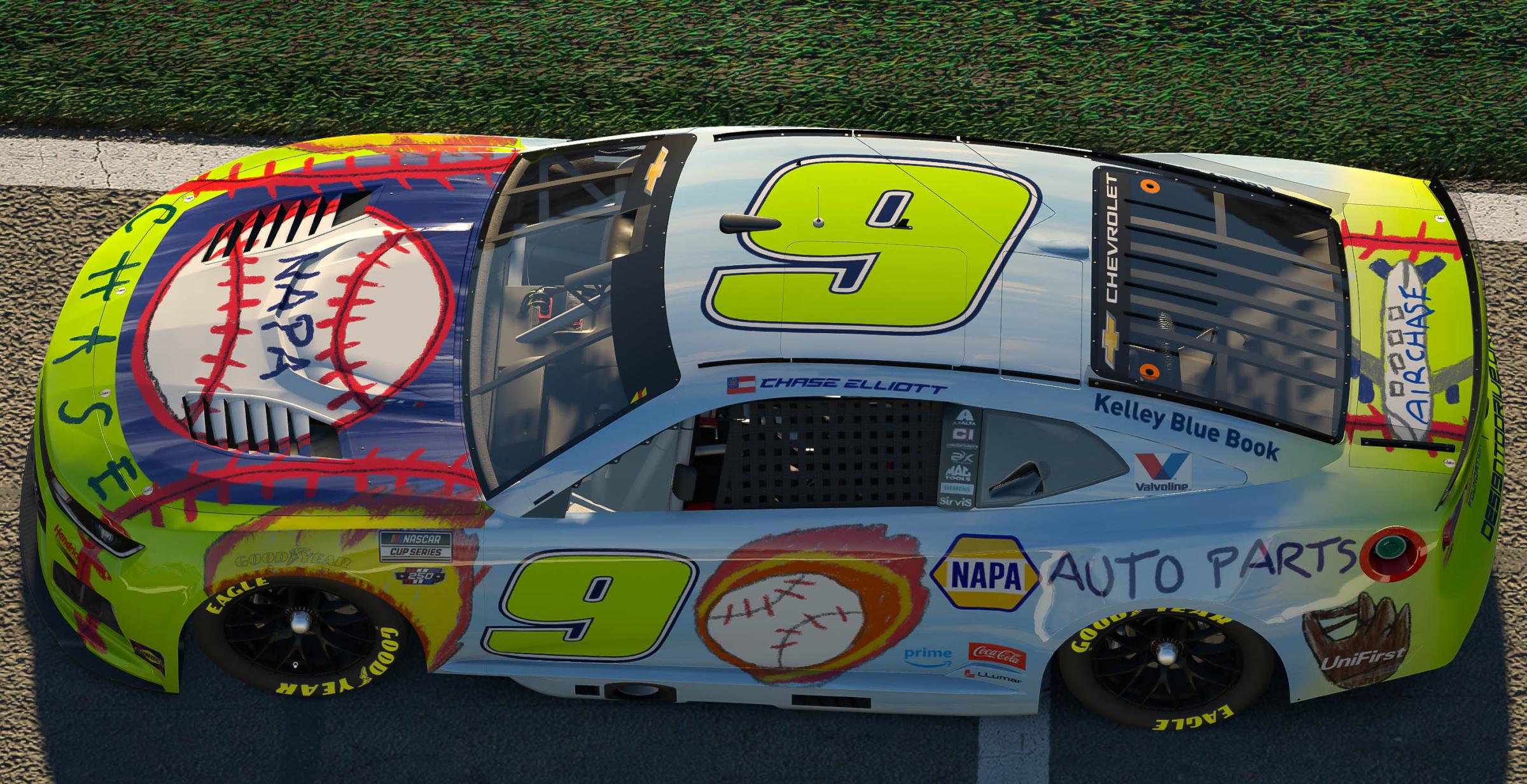 Preview of Chase Elliott Desi9n to Drive 2026 by Brandon Kelley4