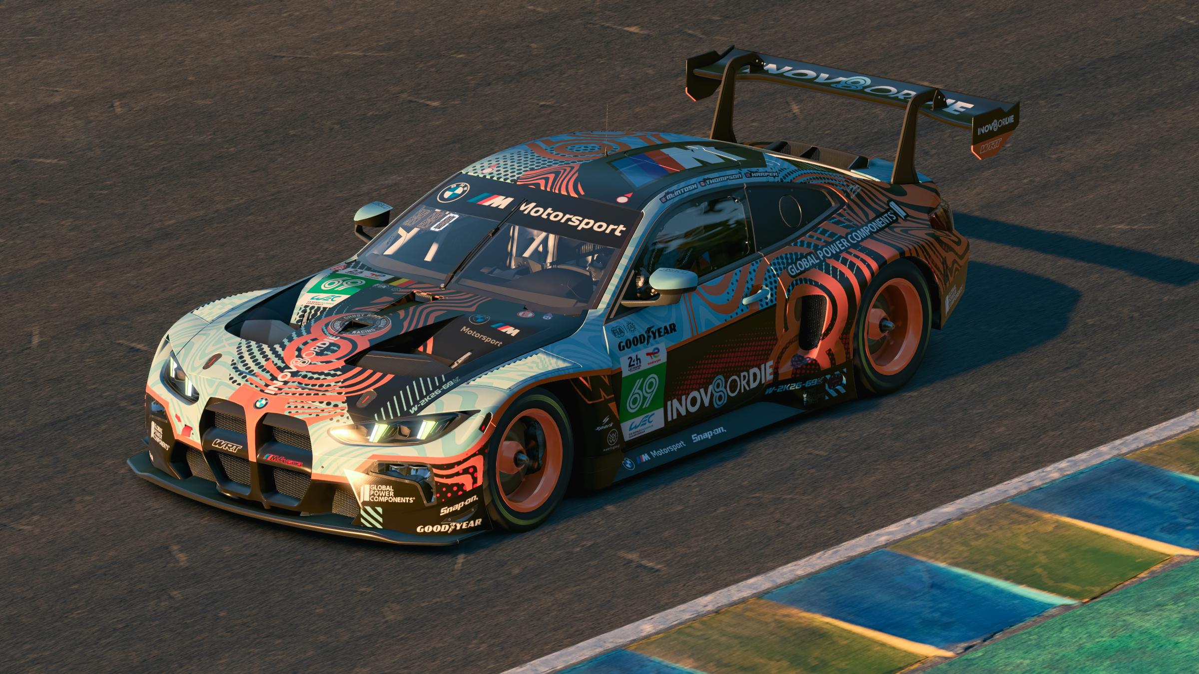 Preview of 2026 24 Hours of Le Mans — #69 WRT BMW M4 GT3 EVO by Ghost Rider Squad