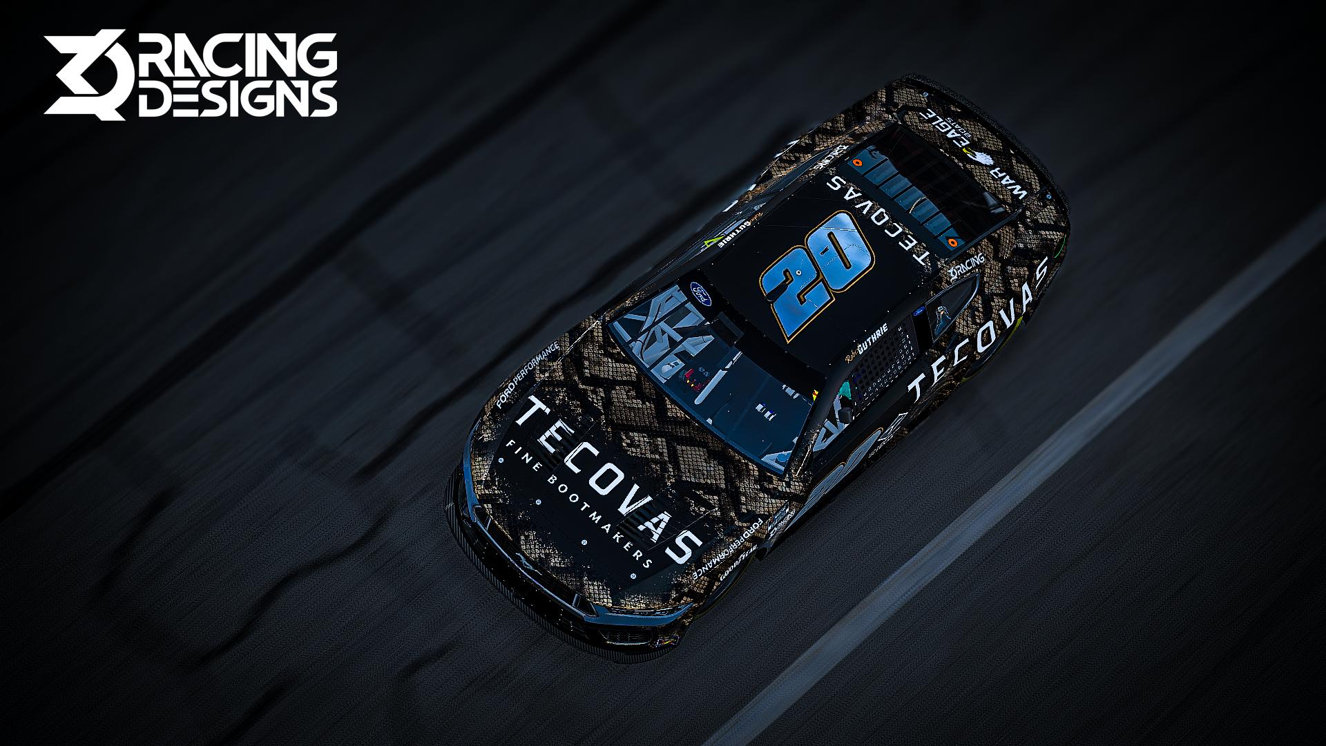 Preview of Robert Guthrie #20 Tecovas Next Gen Ford Mustang by Johnathan Smith3