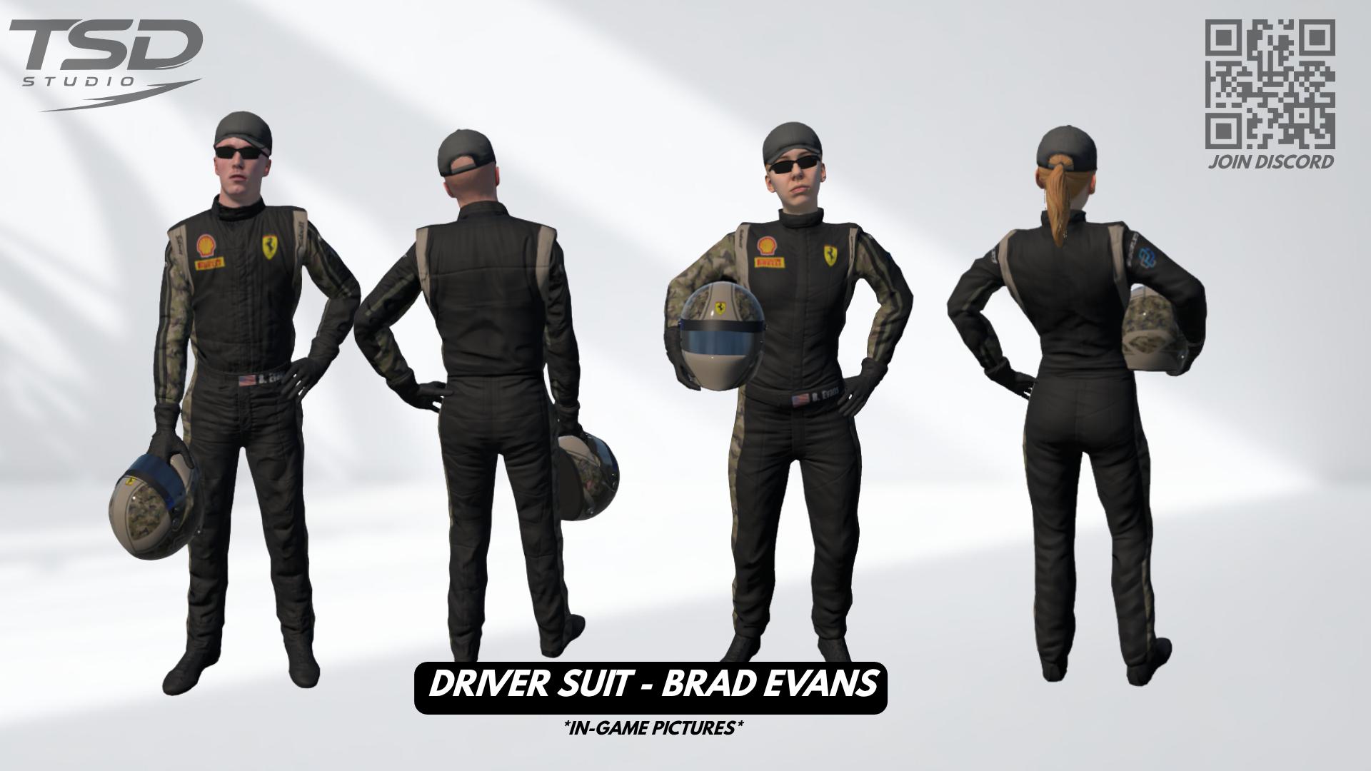 Preview of Brad Evans – Defiance Ranch Racing Official Suit 2026 by Andres T.