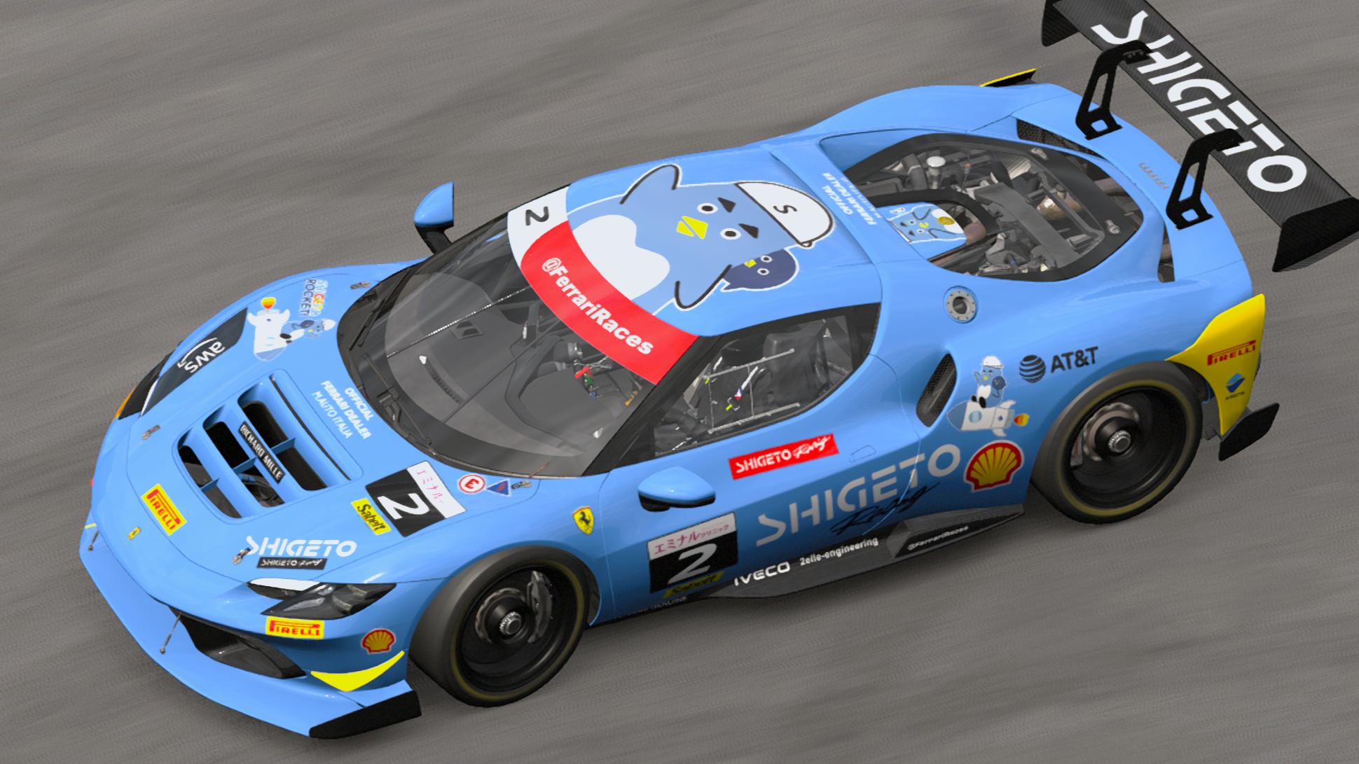 Preview of M. Auto Italia 296 Challenge 2025 by Takeshi Ito