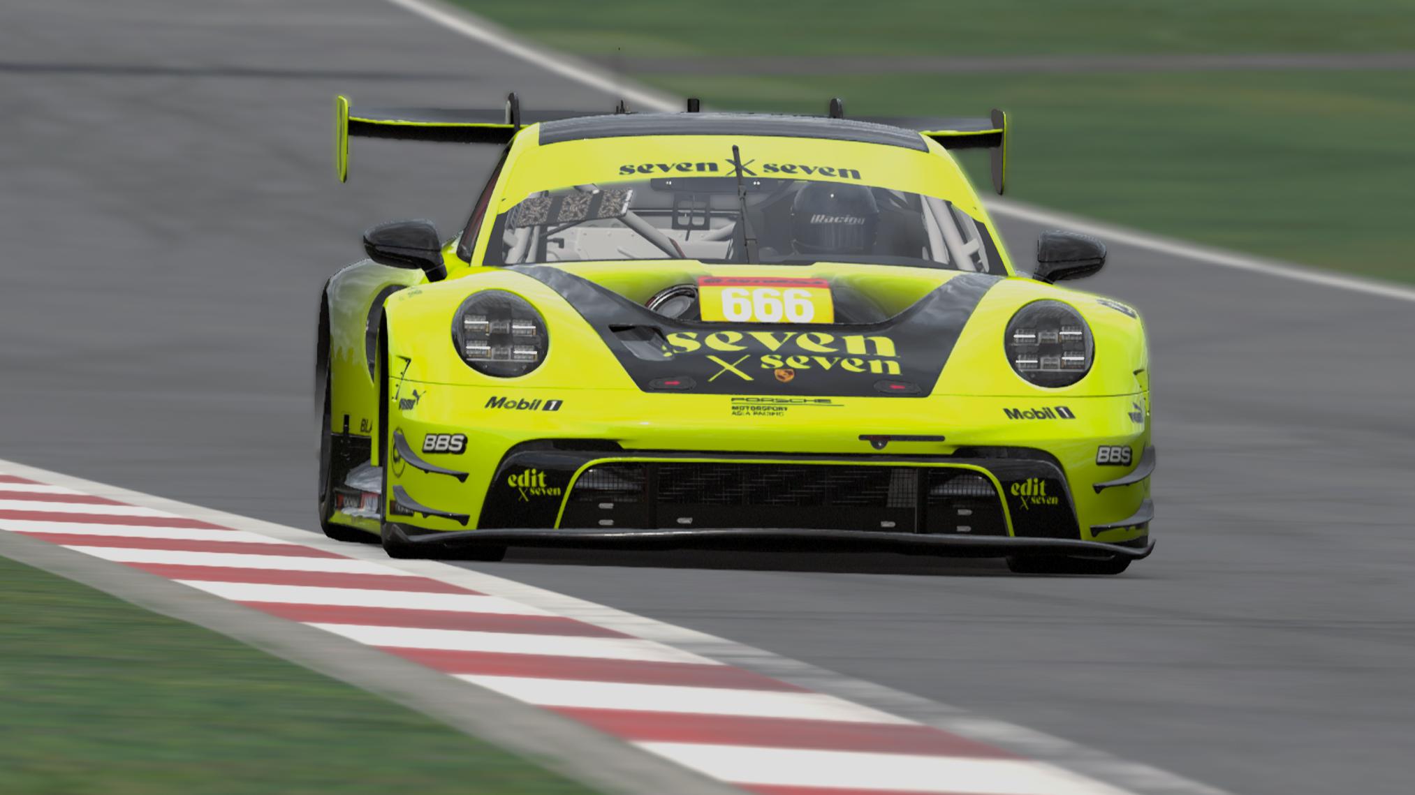 Preview of seven x seven Porsche GT3R 2025 by Takeshi Ito