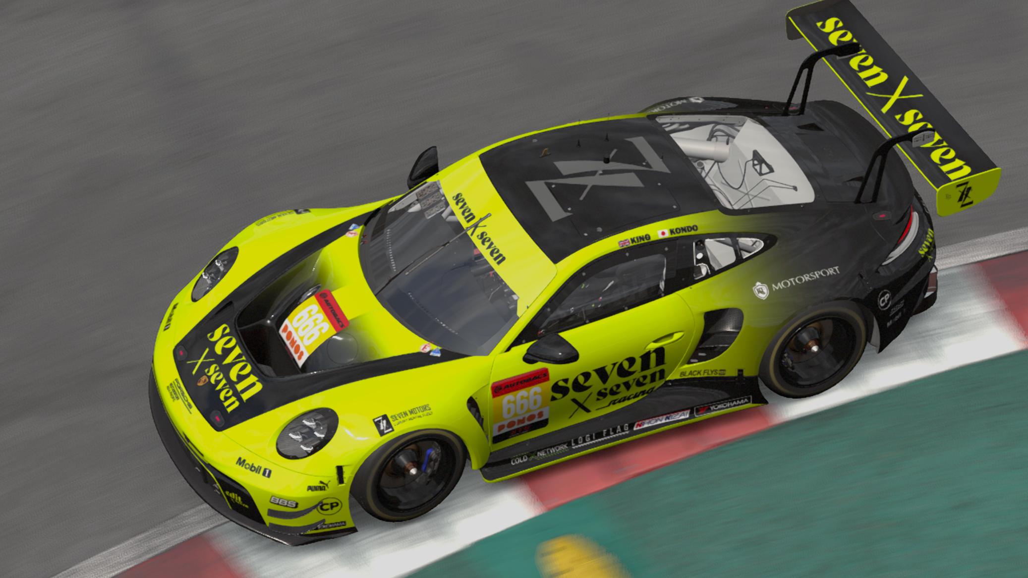 Preview of seven x seven Porsche GT3R 2025 by Takeshi Ito