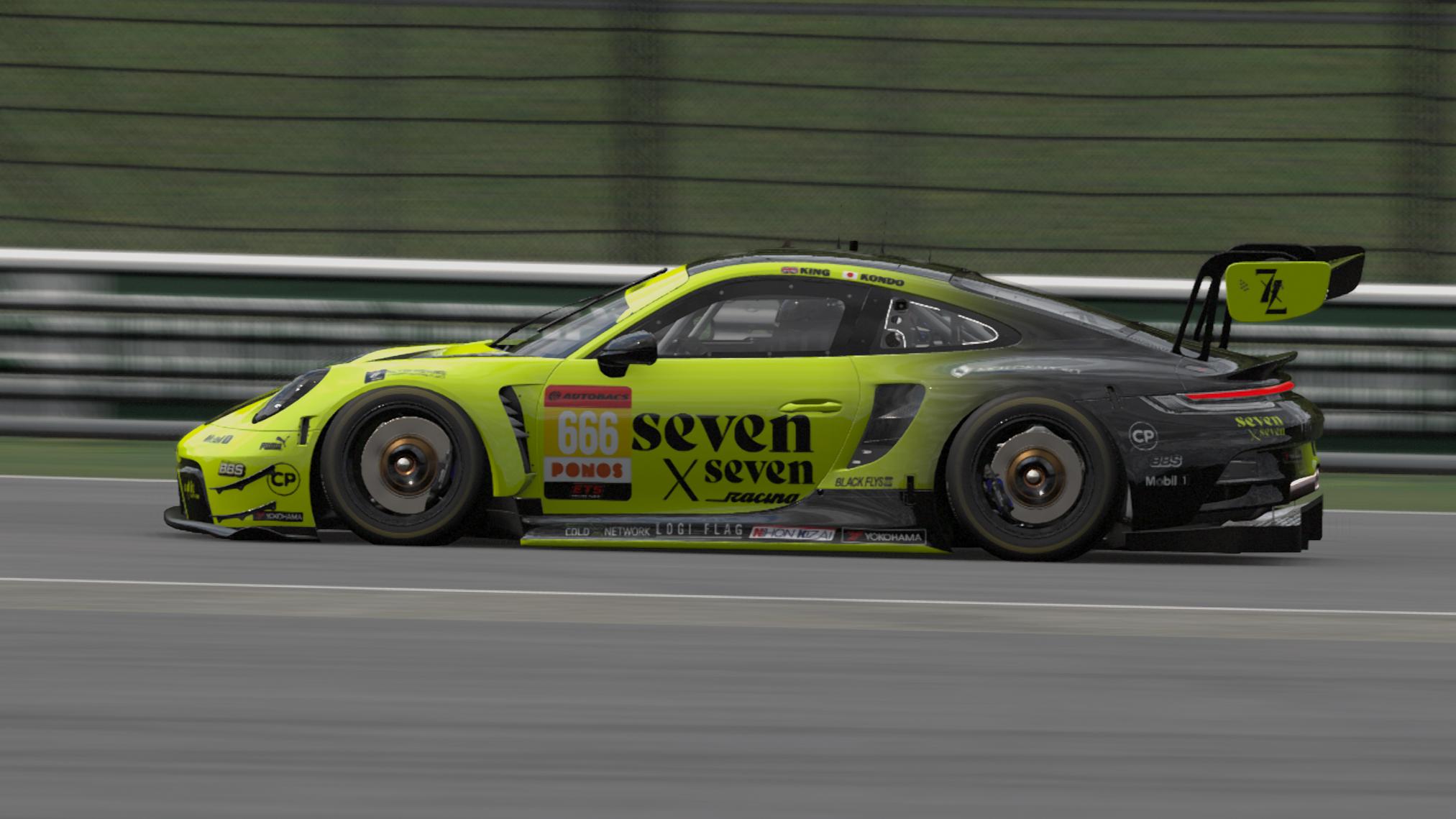 Preview of seven x seven Porsche GT3R 2025 by Takeshi Ito