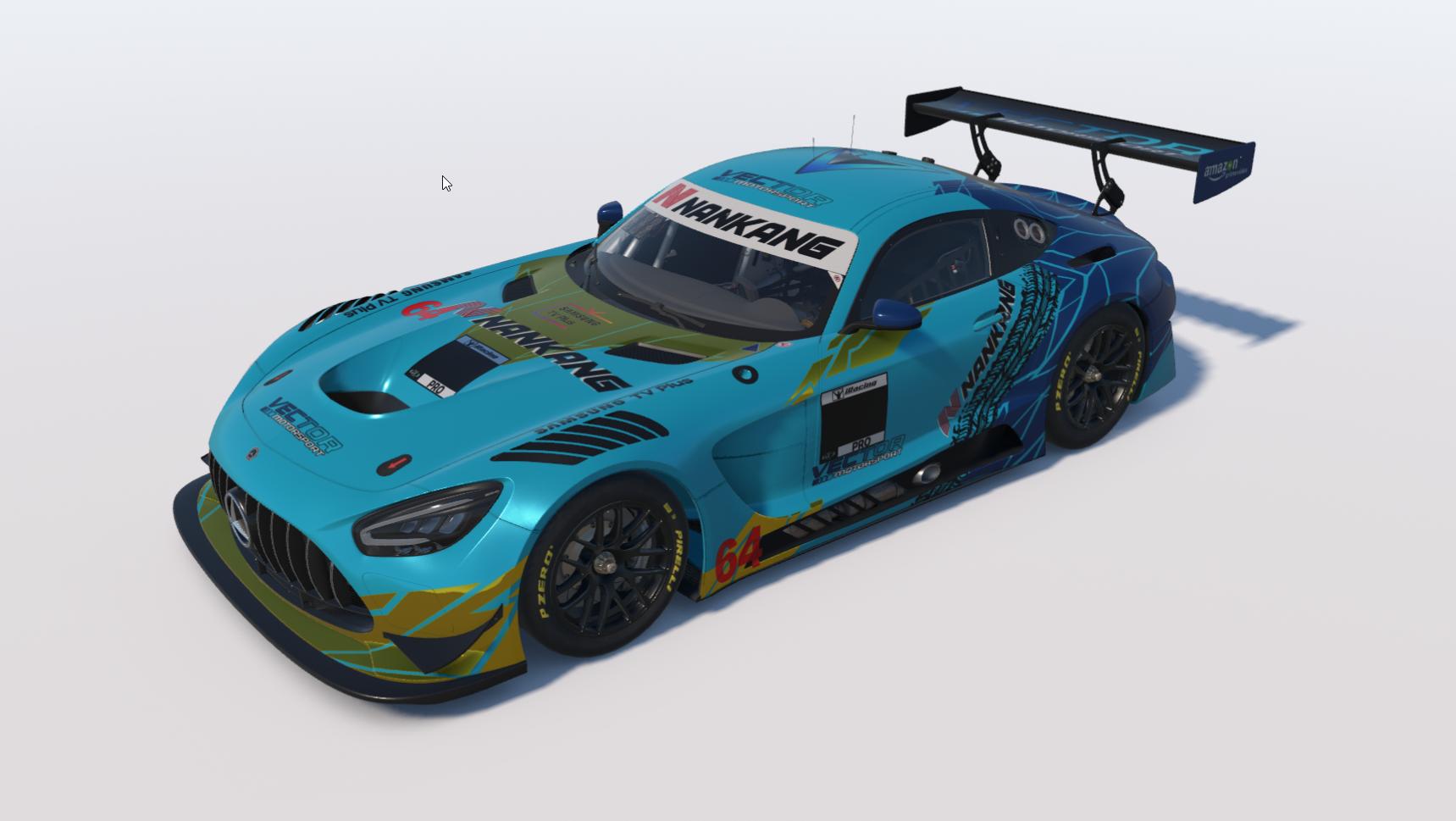 Preview of Team Vector AMG GT3 by Justin Wellbelove