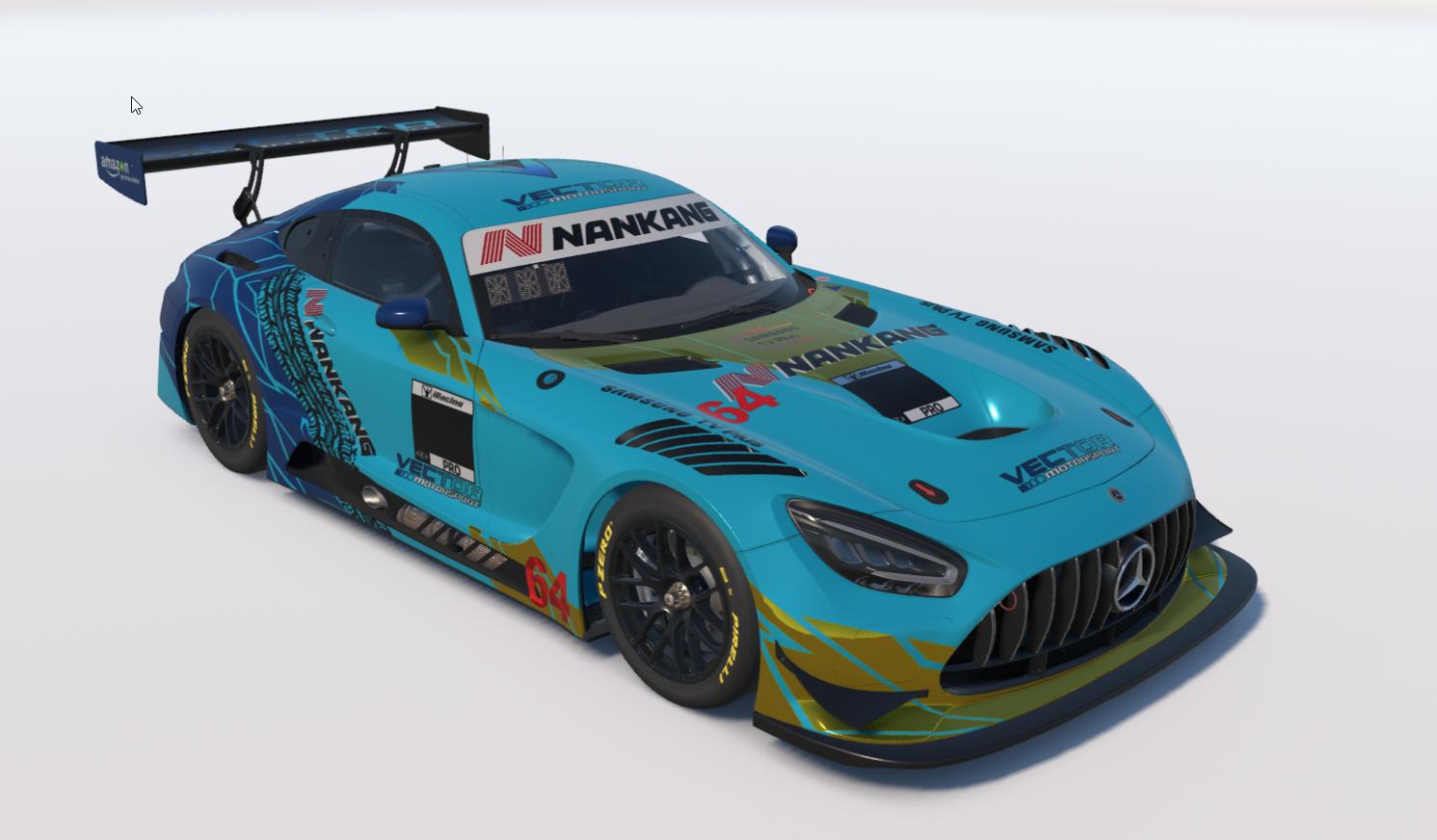Preview of Team Vector AMG GT3 by Justin Wellbelove