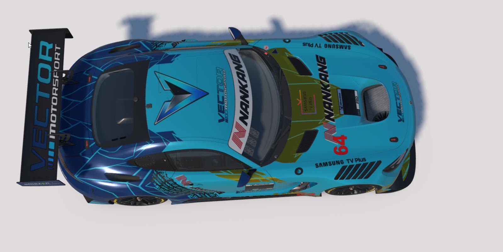 Preview of Team Vector AMG GT3 by Justin Wellbelove