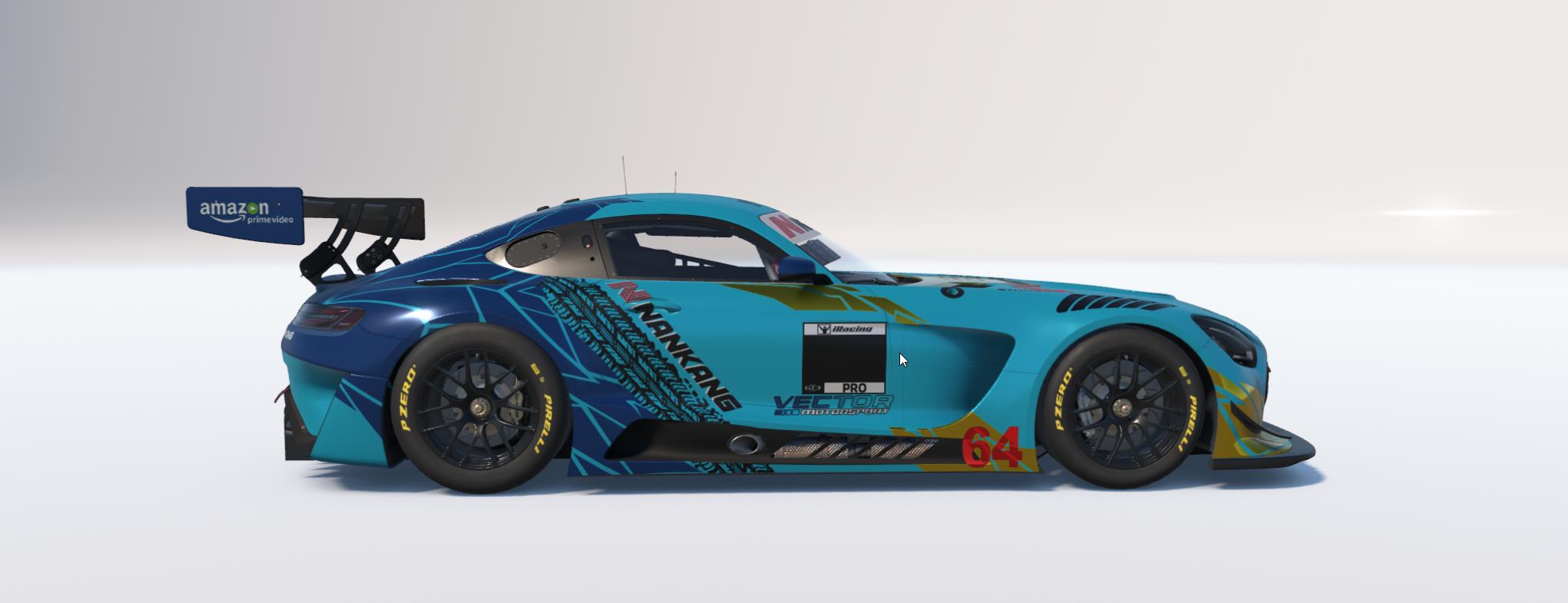 Preview of Team Vector AMG GT3 by Justin Wellbelove
