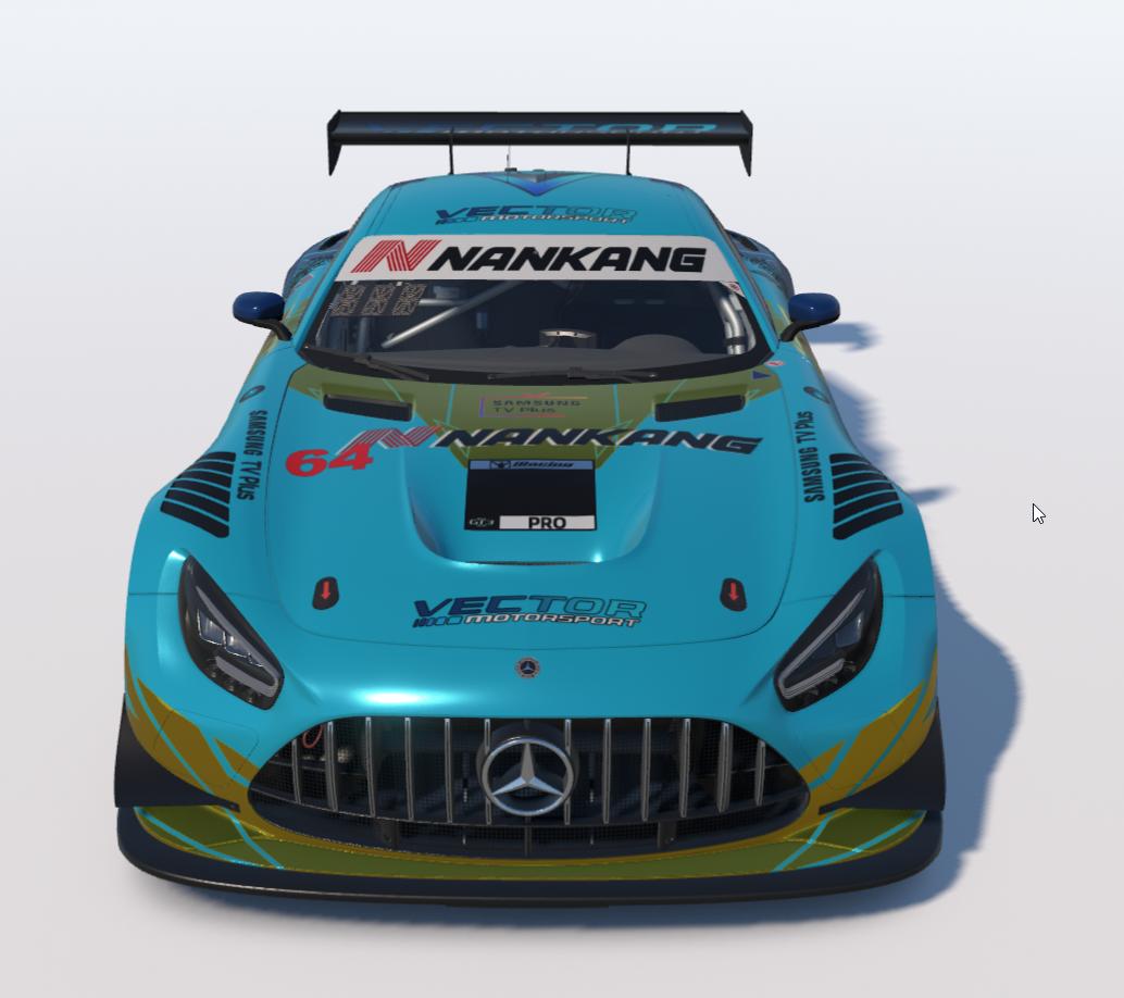Preview of Team Vector AMG GT3 by Justin Wellbelove