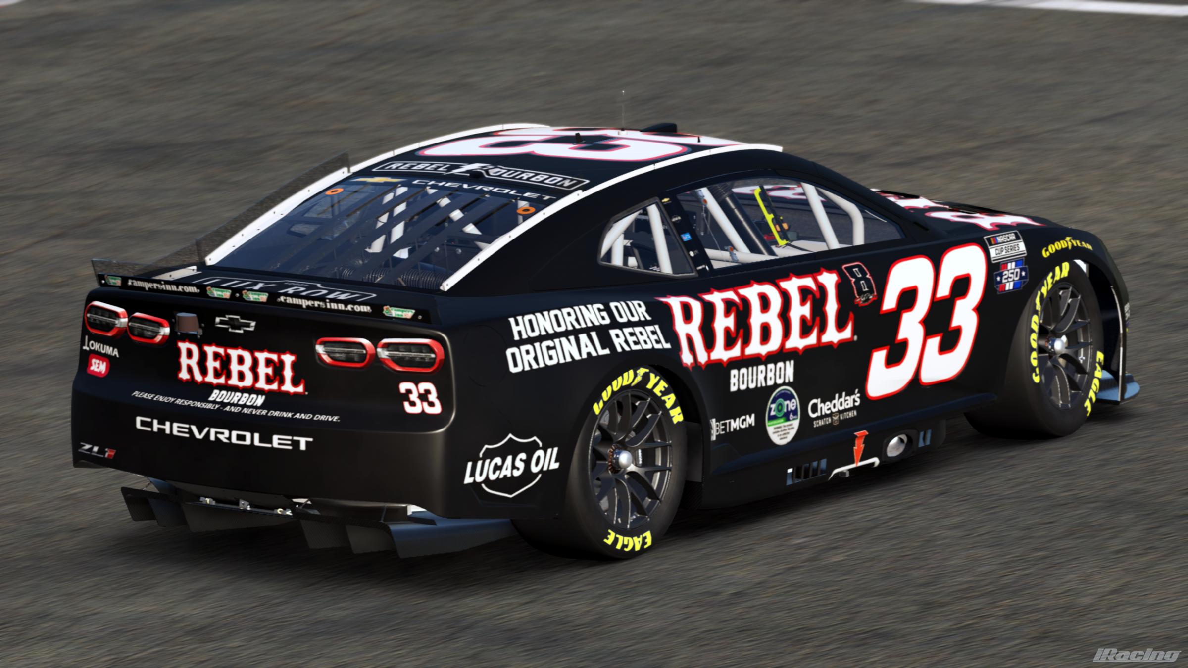 Preview of Austin Hill 2026 Rebel Bourbon Black (Sim #) by Gary P.