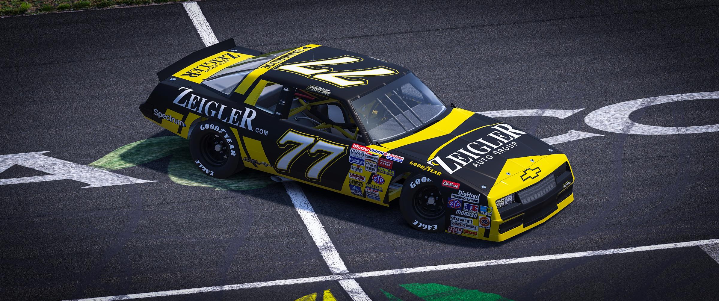 Preview of 1987 #77 Carson Hocevar Zeigler Retro Cust Num by Noah B.