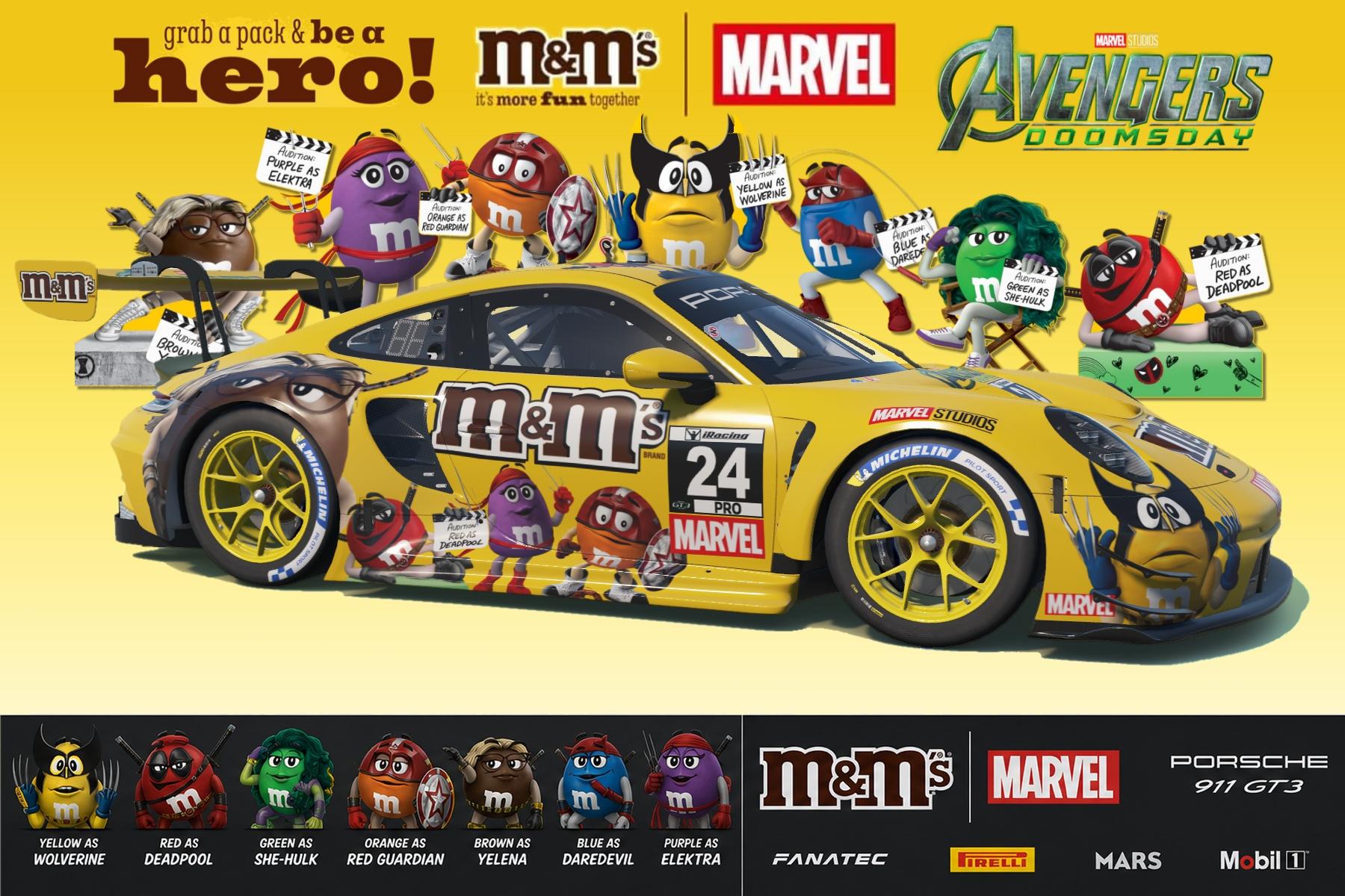Preview of Porsche 992r GT3 M&Ms by Don Craig