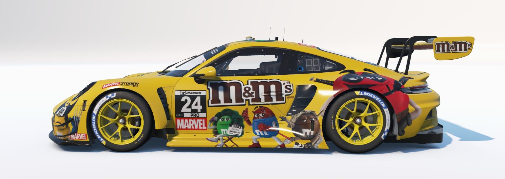 Preview of Porsche 992r GT3 M&Ms by Don Craig