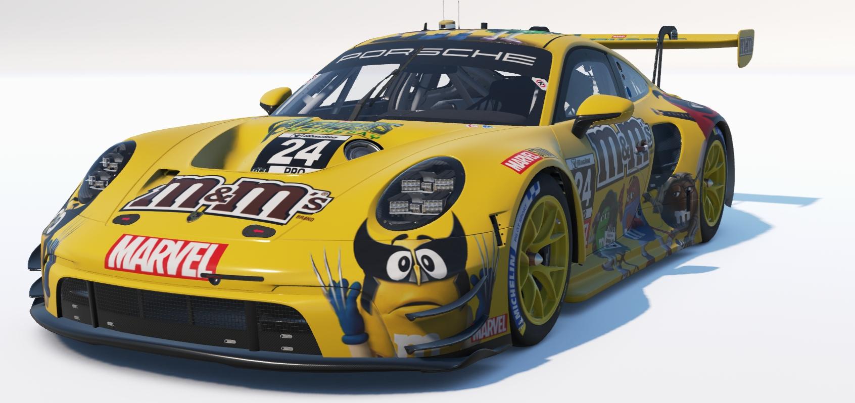 Preview of Porsche 992r GT3 M&Ms by Don Craig