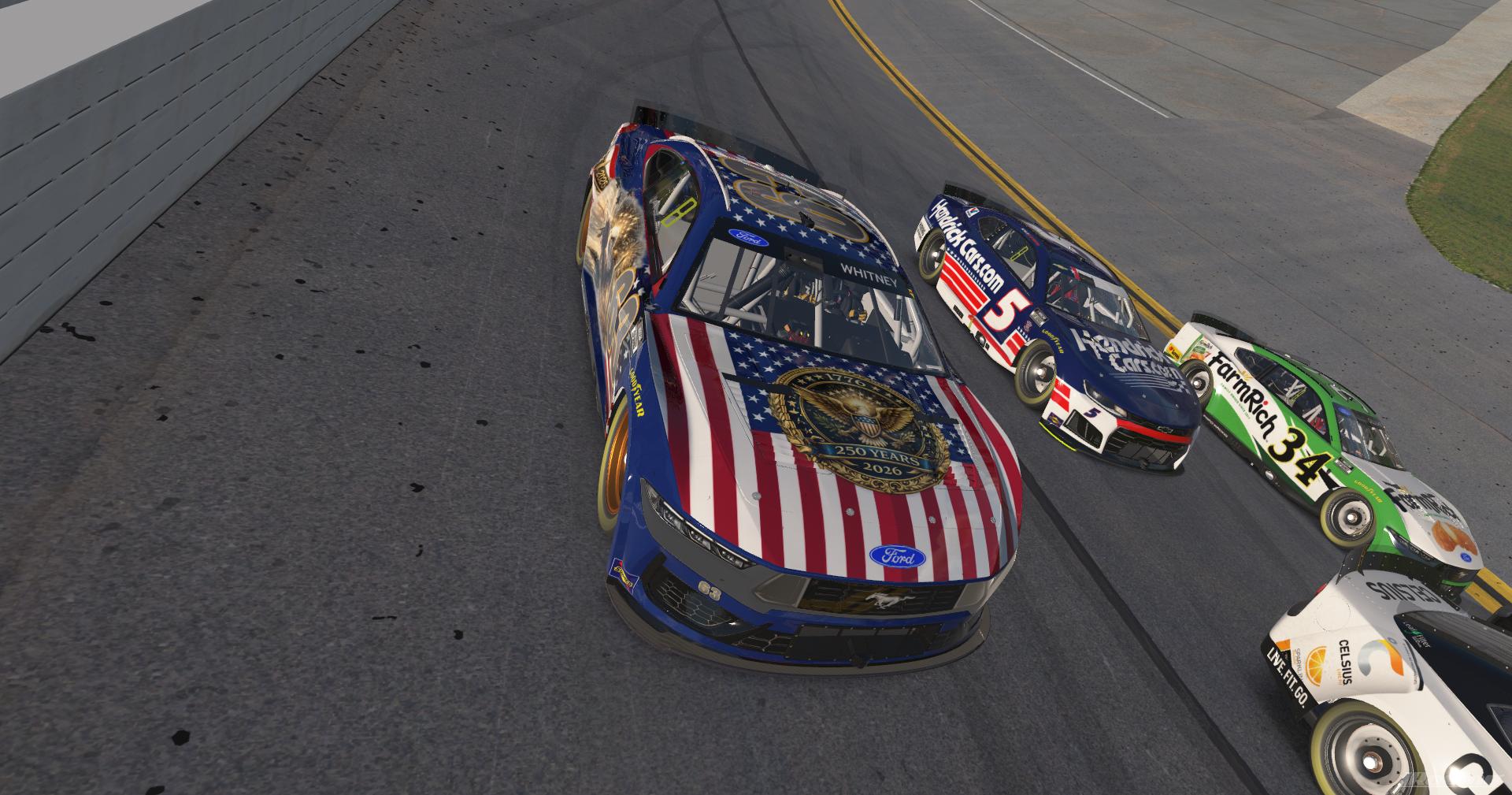 Preview of NASCAR CUP Ford Mustang USA 250 by Dave Whitney