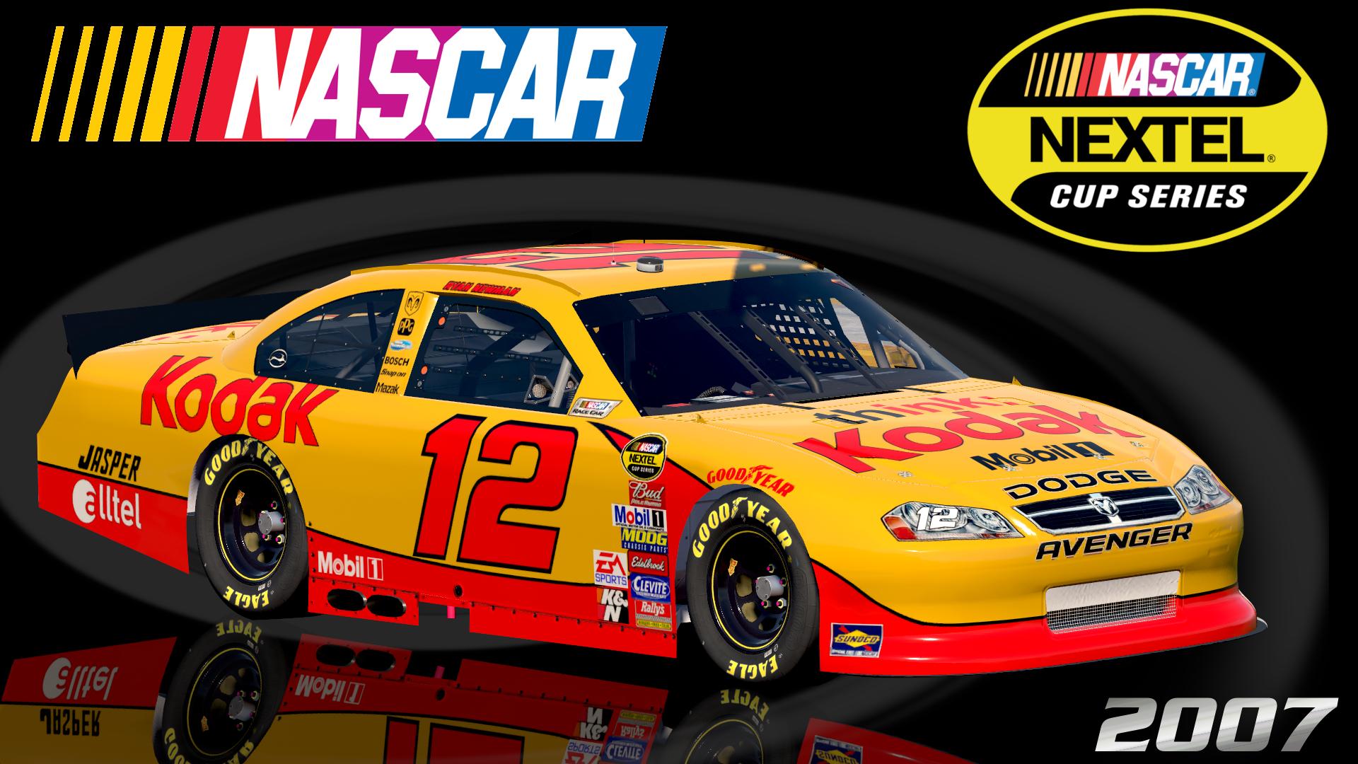 Preview of #12 Ryan Newman 2007 Kodak Dodge Avenger COT by Christian Budd