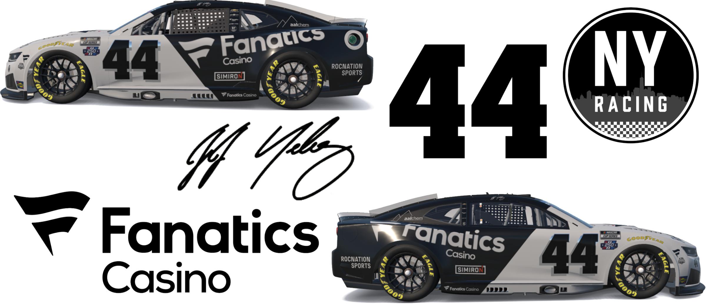 Preview of JJ Yeley 2026 Fanatics Casino by Benjamin W. Rogers