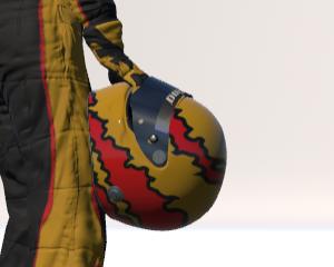 Preview of Guns N Roses Helmet by Brant Mickel