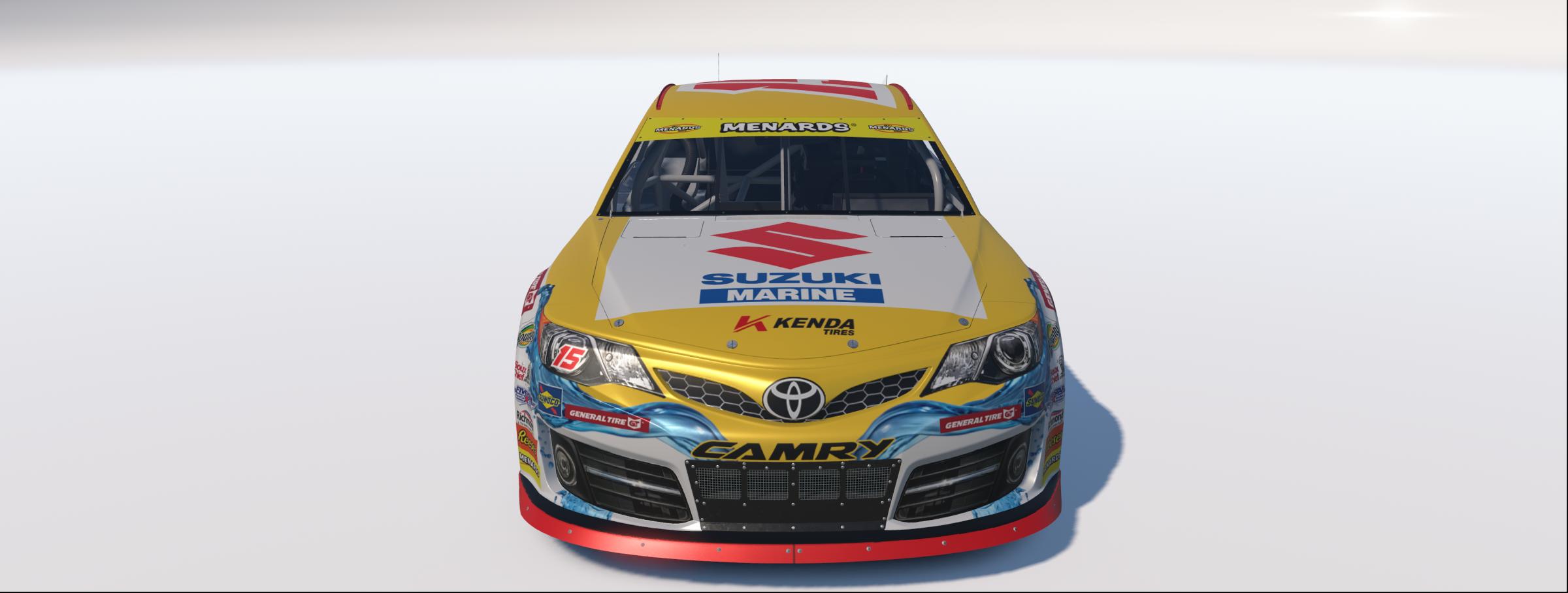 Preview of 2026 Jordyn Propst #15 Suzuki Marine ARCA Toyota W/ Spec Map by Rob Evans