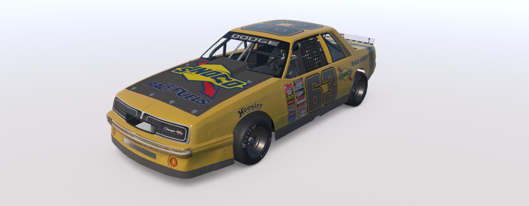 Preview of Mini Stock 1969 Charger R/T Sunoco Sun Gold by Dave Whitney