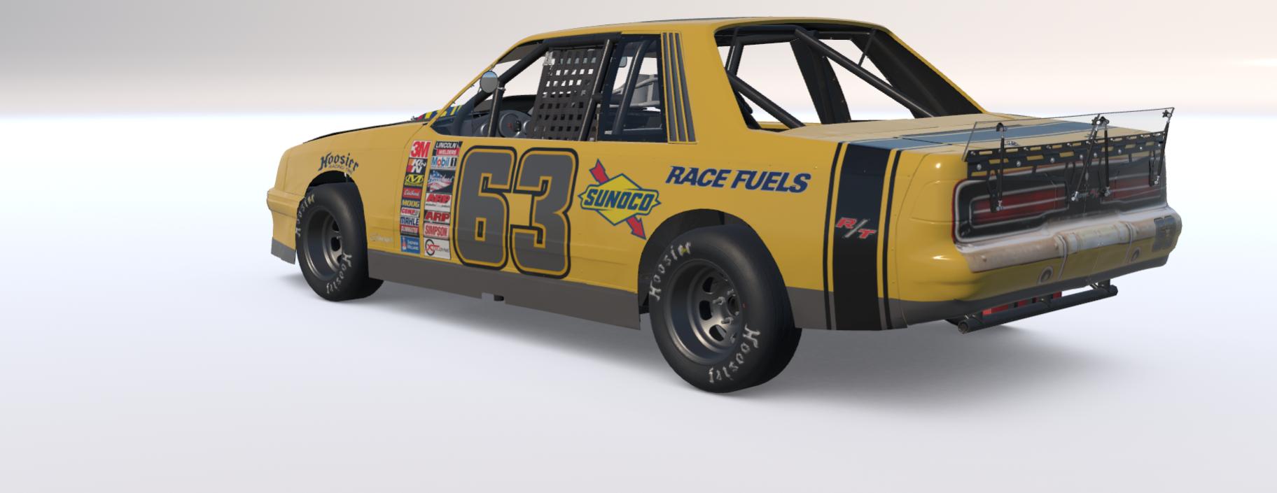 Preview of Mini Stock 1969 Charger R/T Sunoco Sun Gold by Dave Whitney