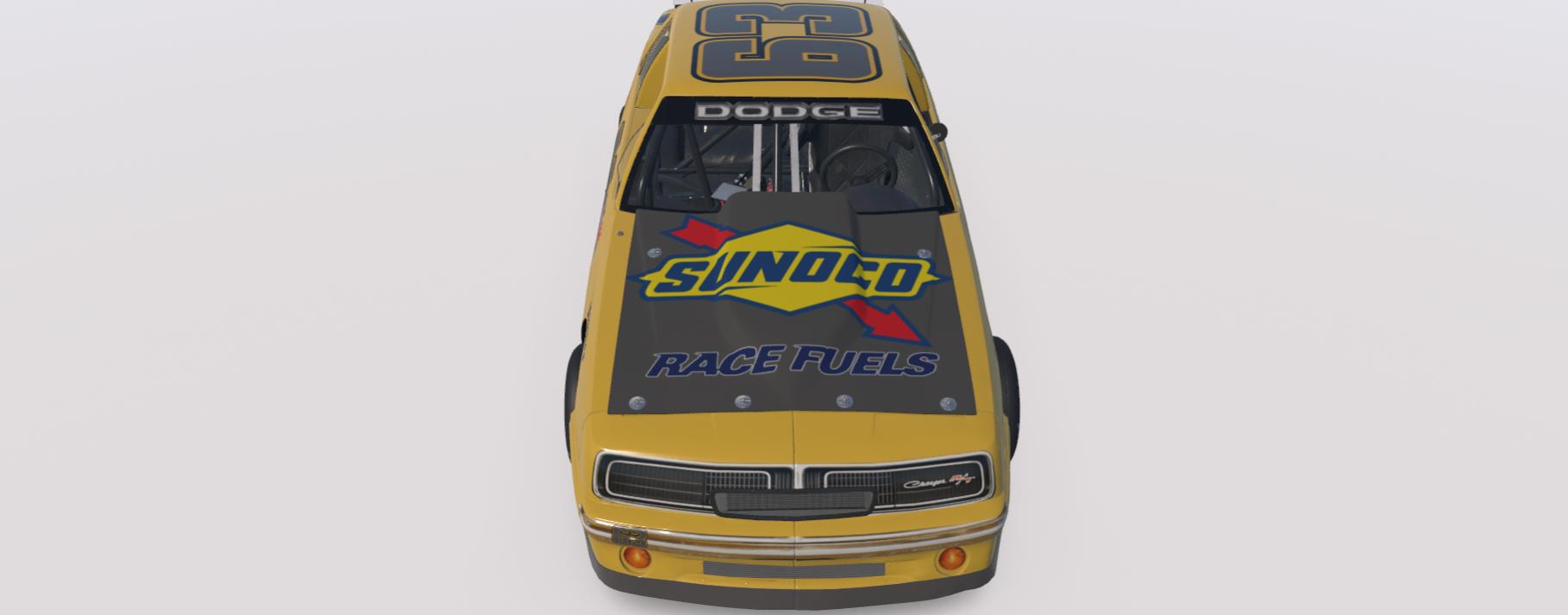 Preview of Mini Stock 1969 Charger R/T Sunoco Sun Gold by Dave Whitney