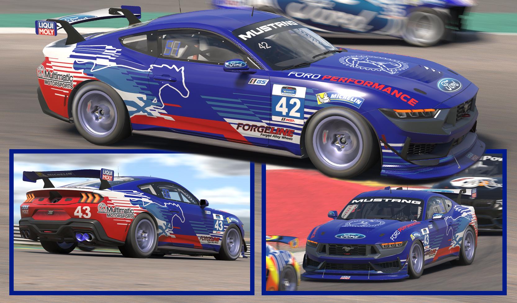 Preview of Mustang GT4 Dark Horse by Clyde Coman
