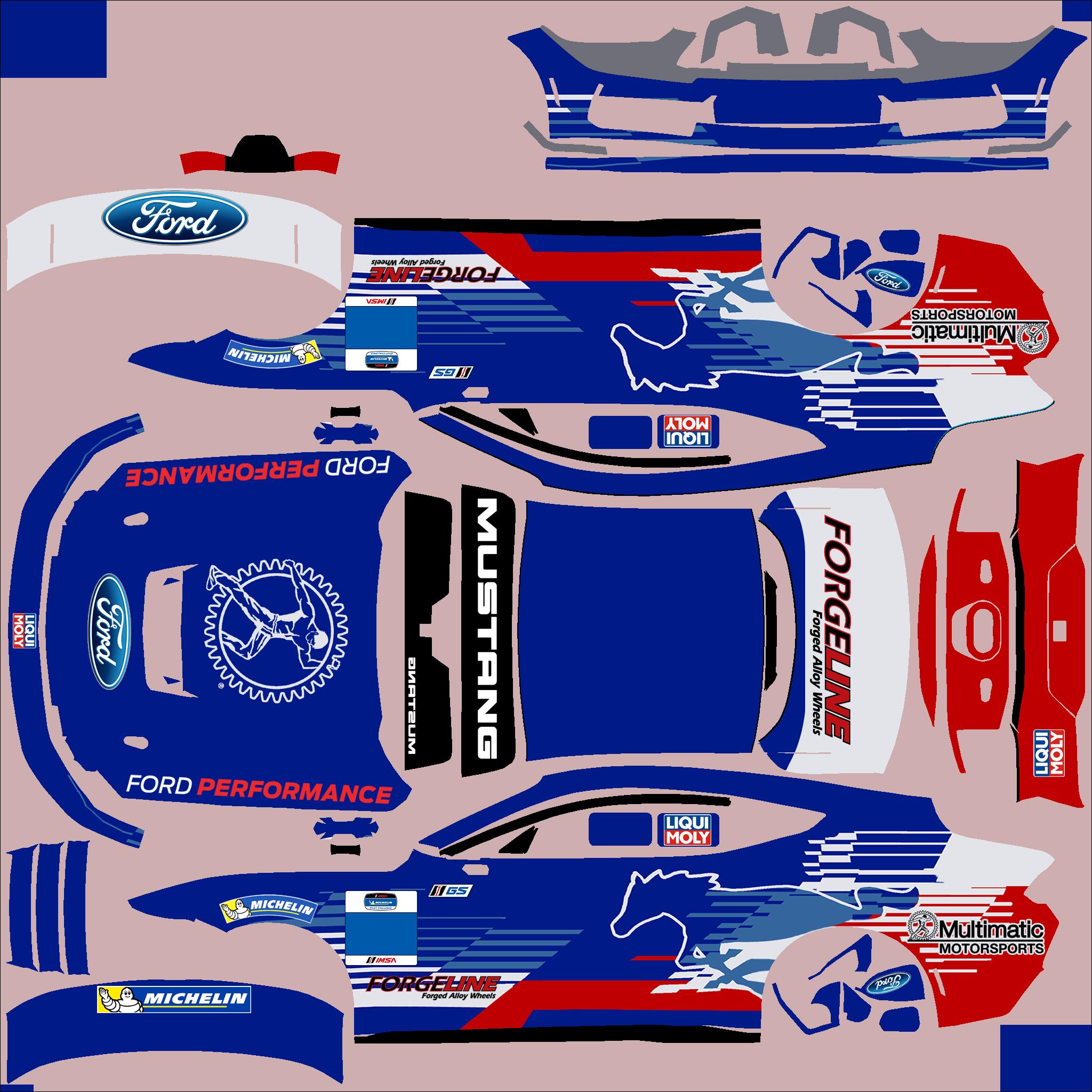 Preview of Mustang GT4 Dark Horse by Clyde Coman