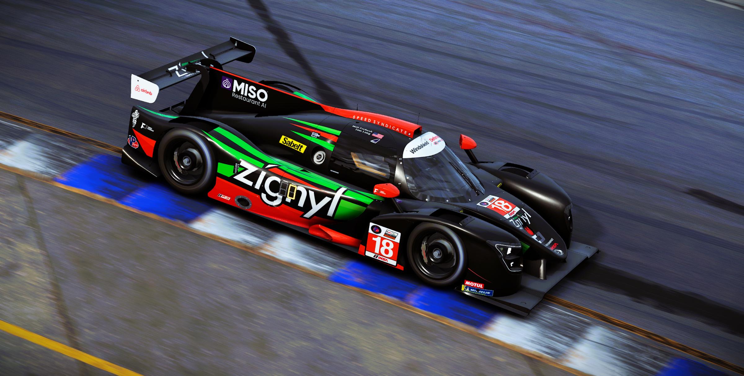 Preview of Official: Forbush Performance #18 2026 IMSA Endurance Challenge Livery by Samuel J Ball
