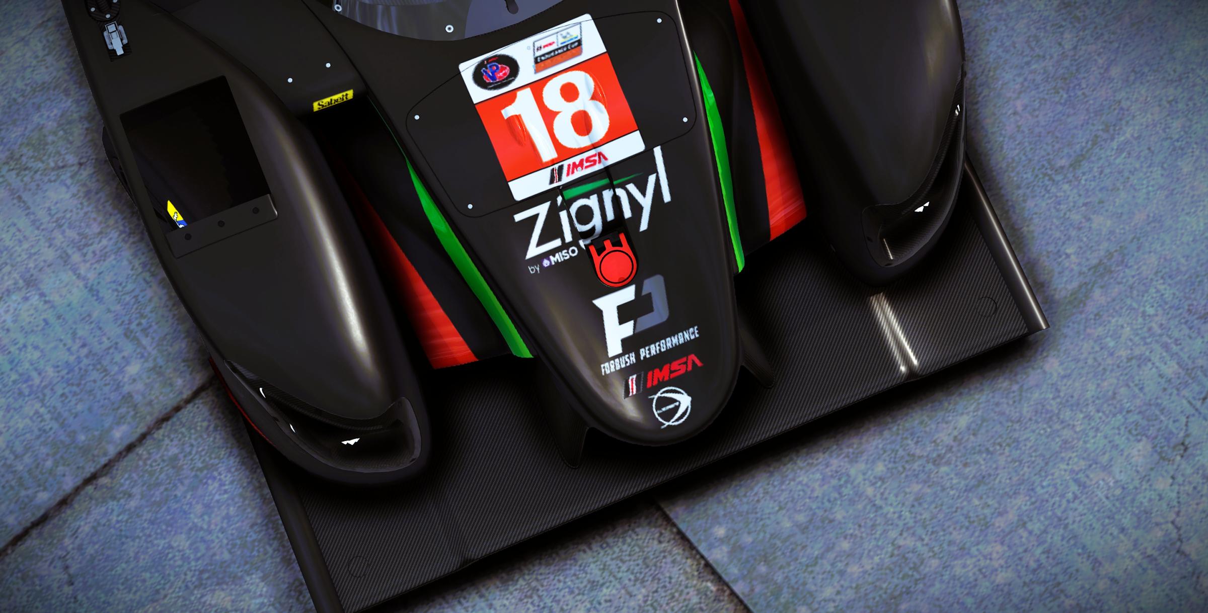 Preview of Official: Forbush Performance #18 2026 IMSA Endurance Challenge Livery by Samuel J Ball