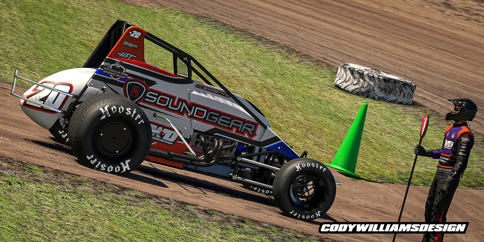 Preview of JT Sorrentino NW Dirt Sprint Car! by Cody G Williams