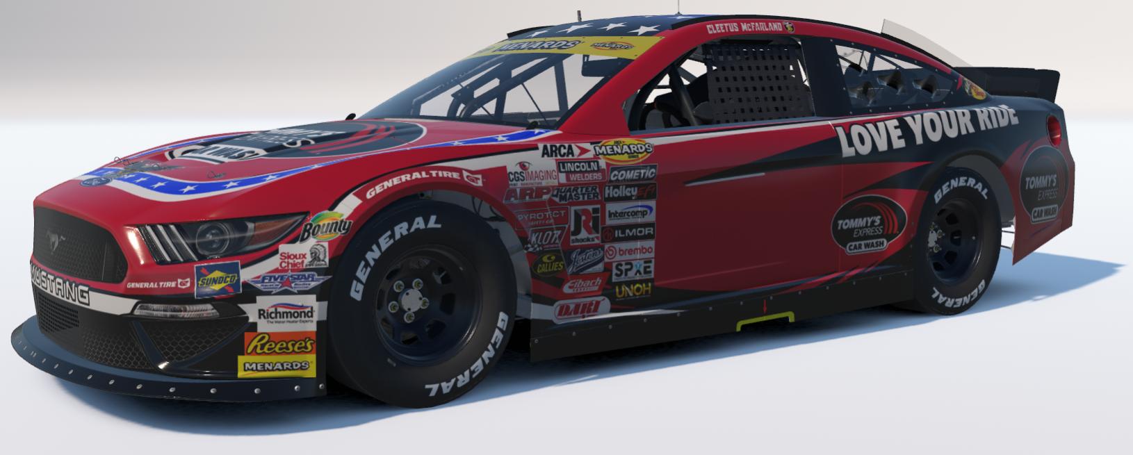 Preview of Cleetus McFarland Tommys Mustang NO NUMBER by James Broseker